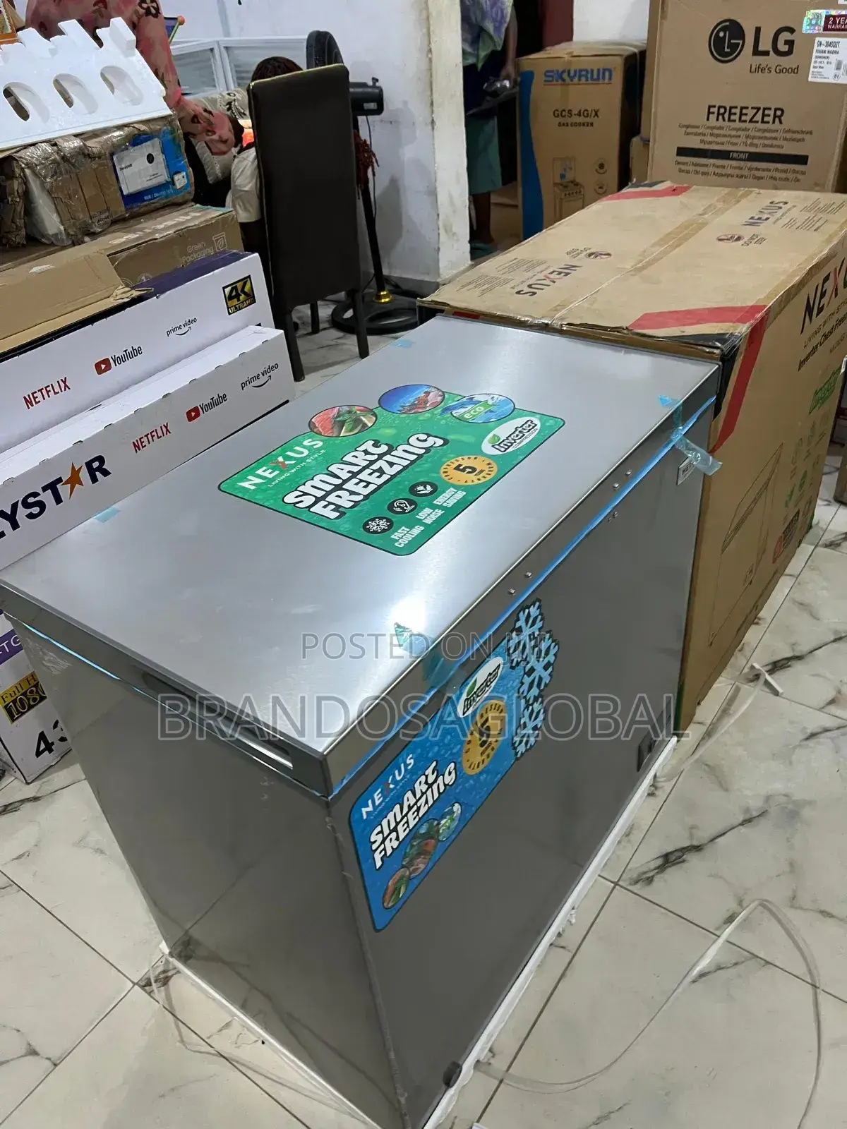 Perfect for Homes Nexus 205l Inverter Chest Freezer Nx-265gi