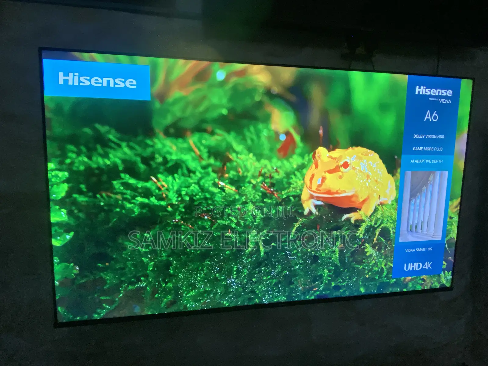 Hisense 75 Inch A6 Uhd Vidaa Smart Tv (2024)