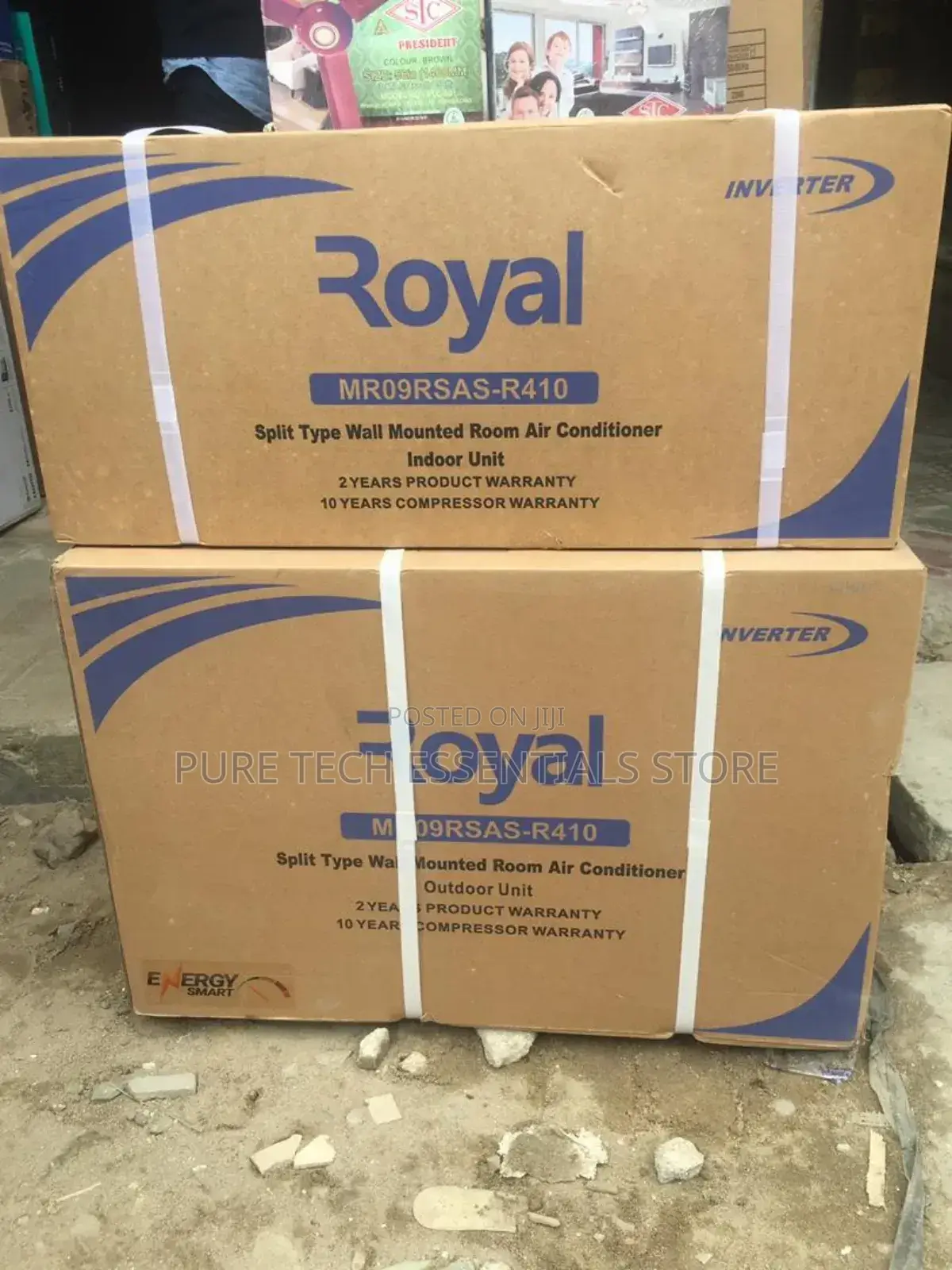 Original Royal 1hp Inverter Ac With Kit