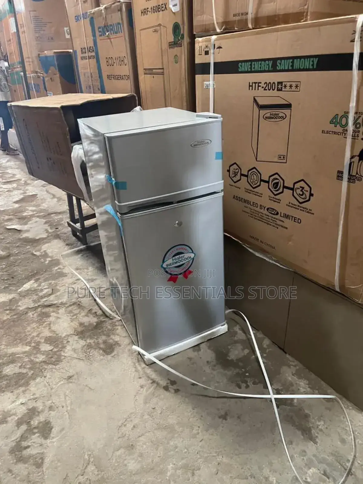 Original Haier Thermocool 125l Double Door Refrigerator