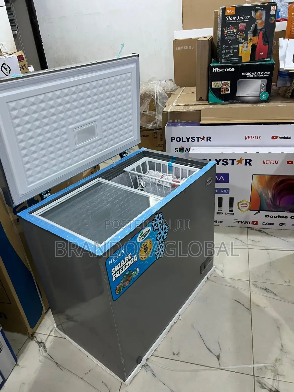 Nexus Inverter Freezer - Built for Long Use 205l