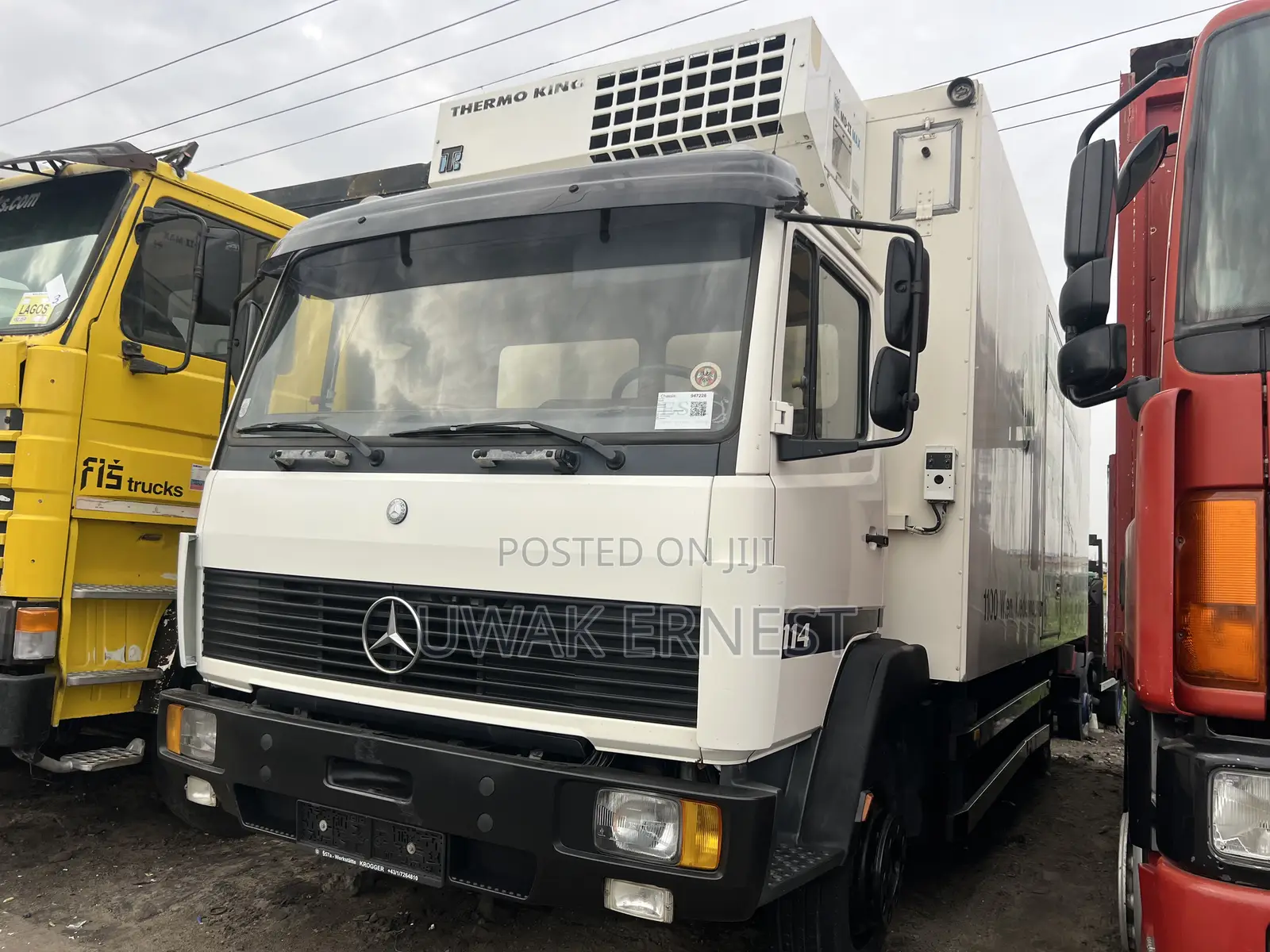 Super Clean Mercedes Benz 1114 Cold Room Truck