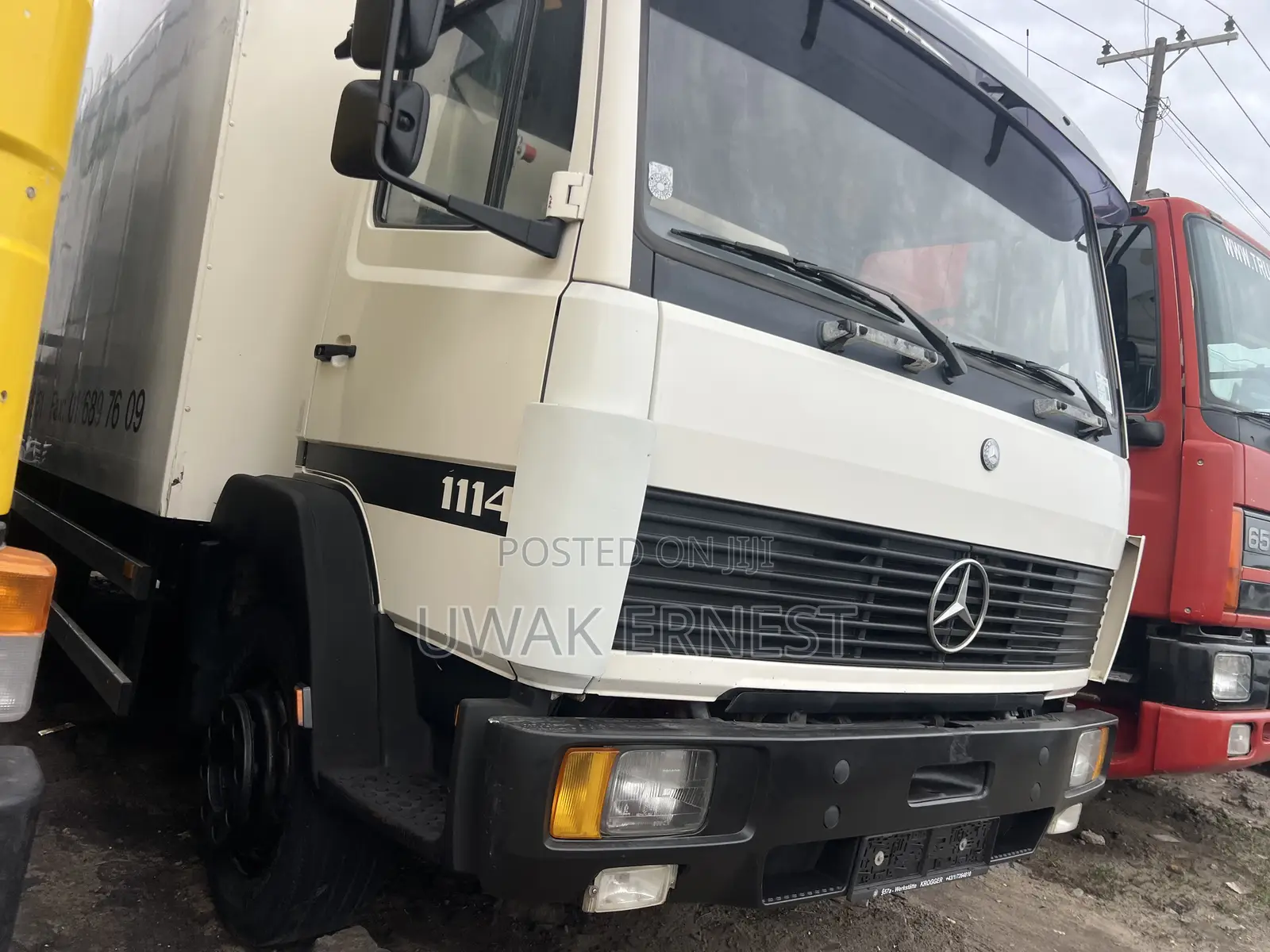 Super Clean Mercedes Benz 1114 Cold Room Truck