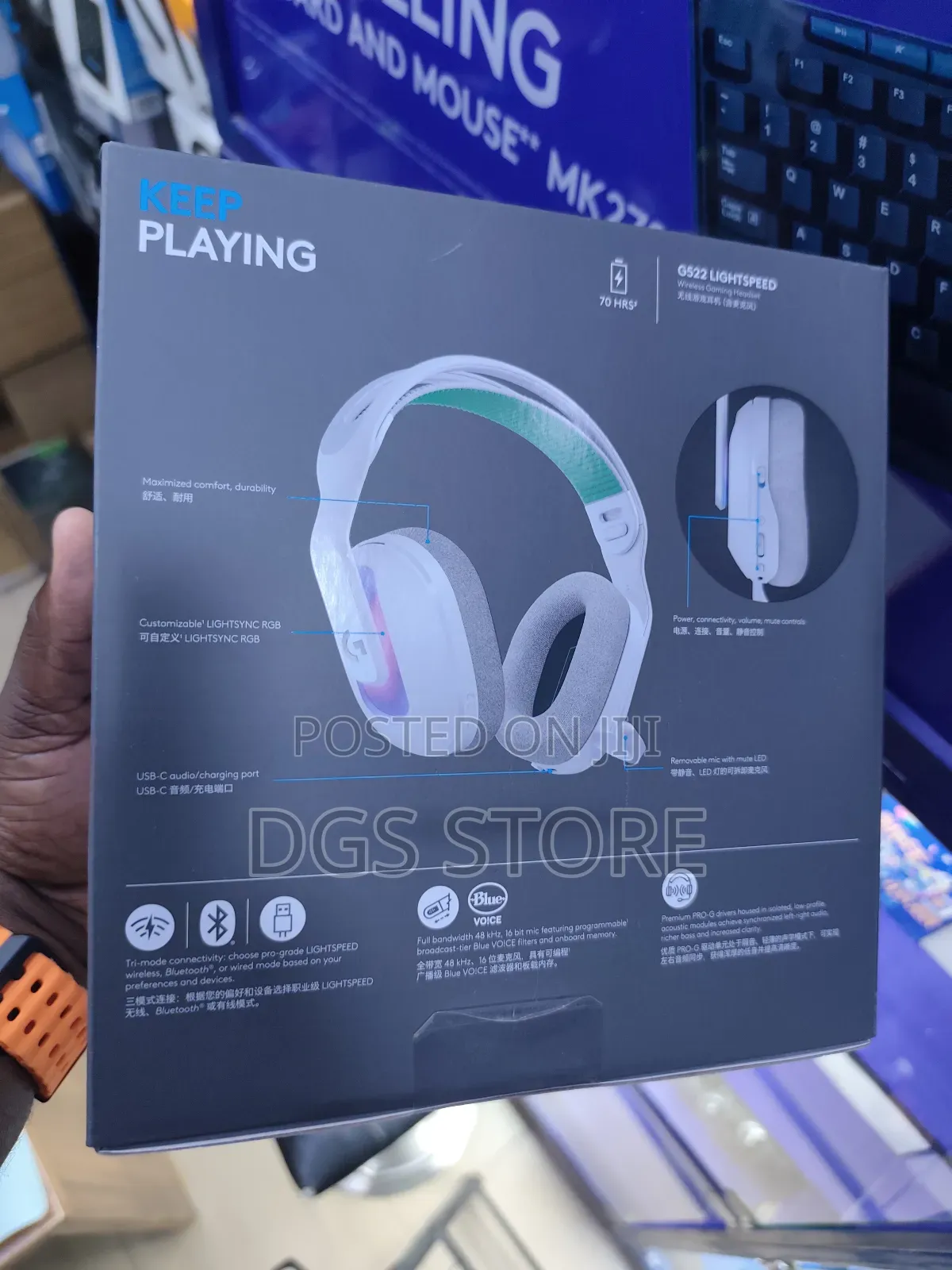 Logitech G522lightspeed Wireless Aminng Headphones
