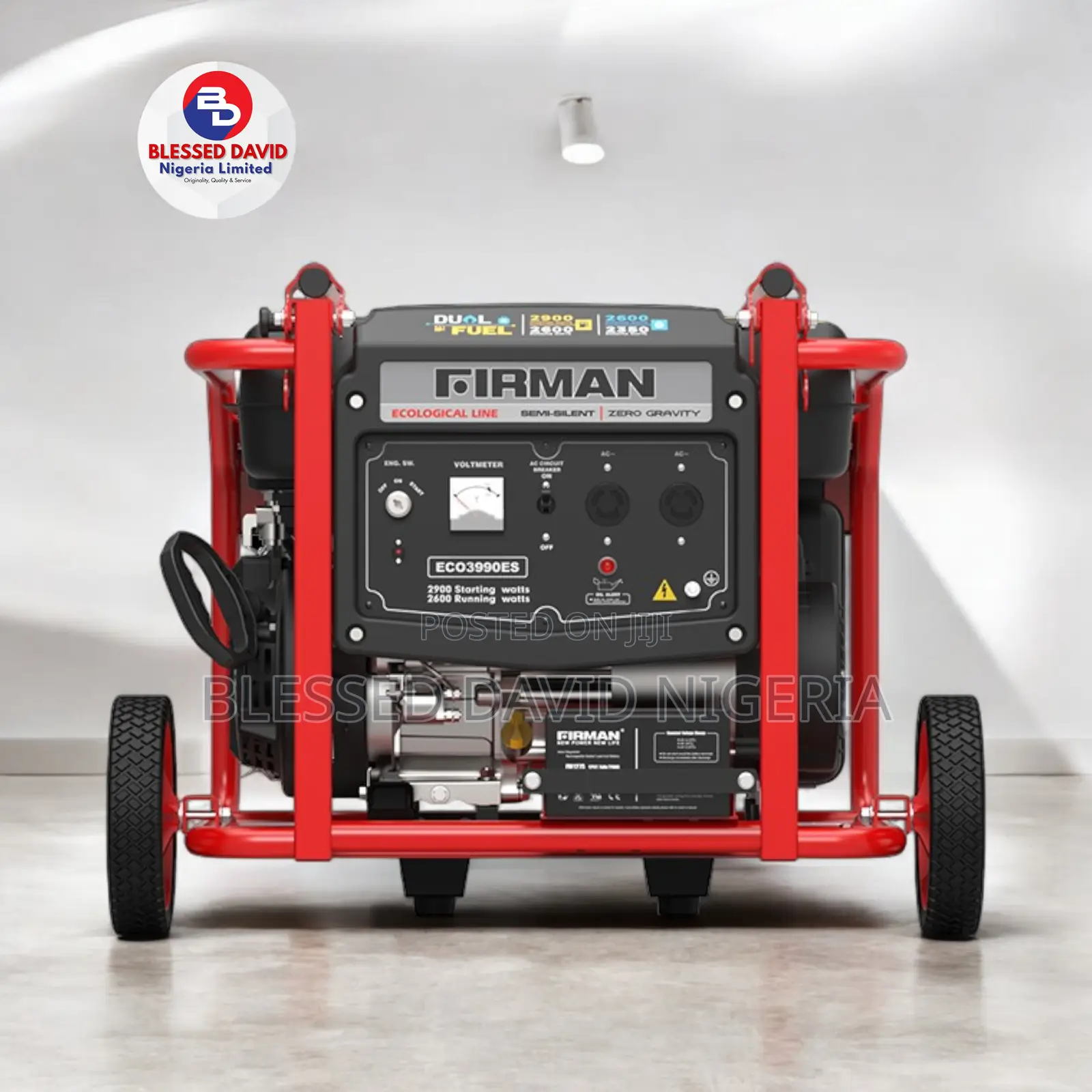 Firman Eco3990es Dual Fuel, 3.2kva Key Starter Generator