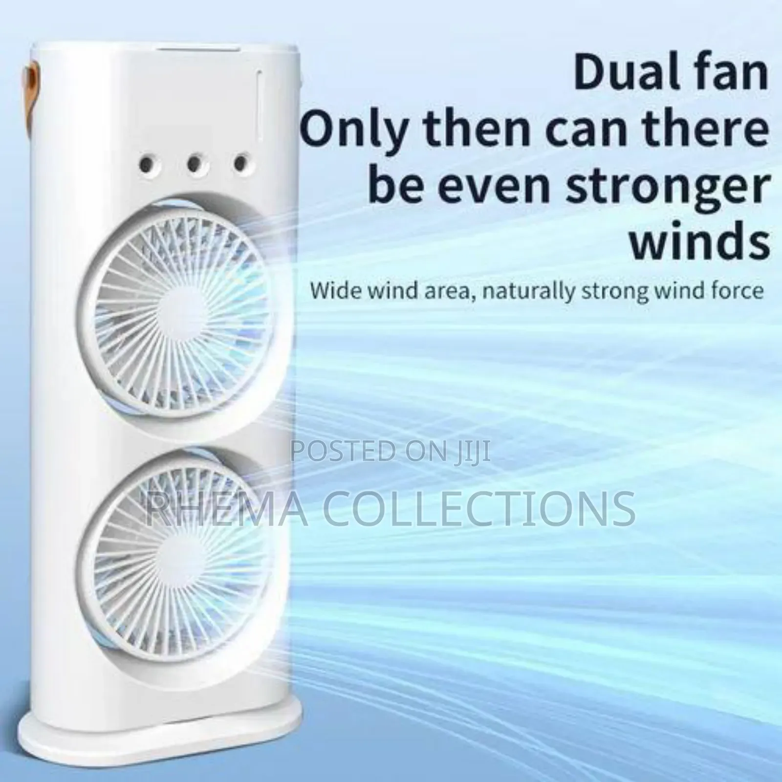 Rechargeable Double Ended Spray Mist Fan