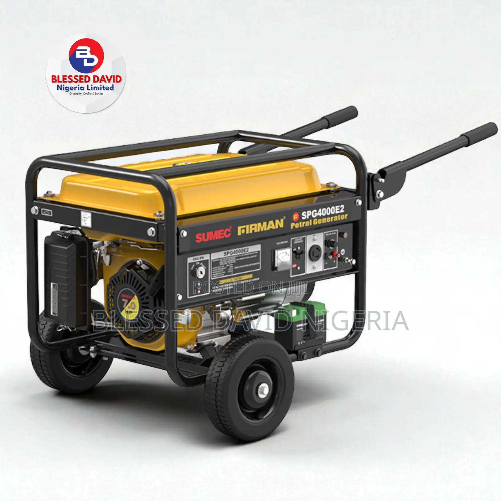Sumec Firman Spg4000e2, 3.8kva (3000w) Key Starter Generator