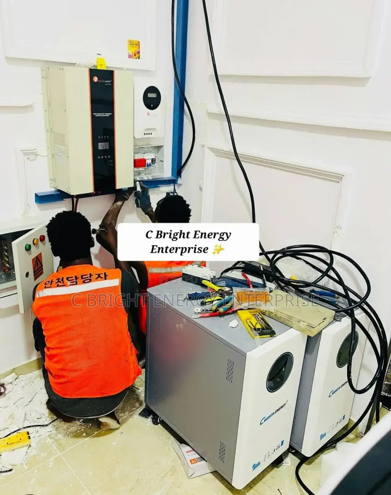 10kva Felicity System/30kwh Cworth Lithium /600w X 24