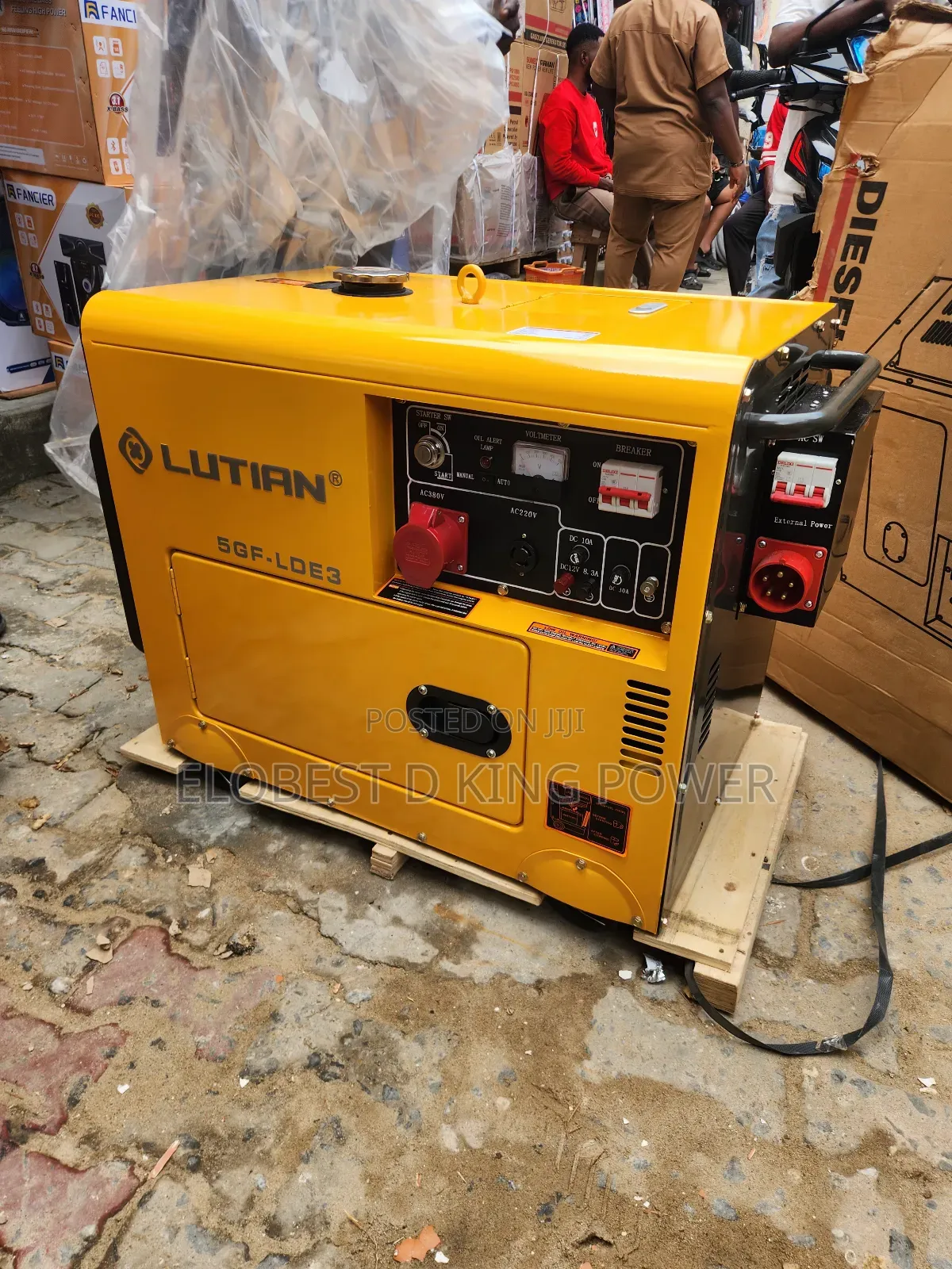 Brand New Three Phase Silent Generator 100% Pure Copper