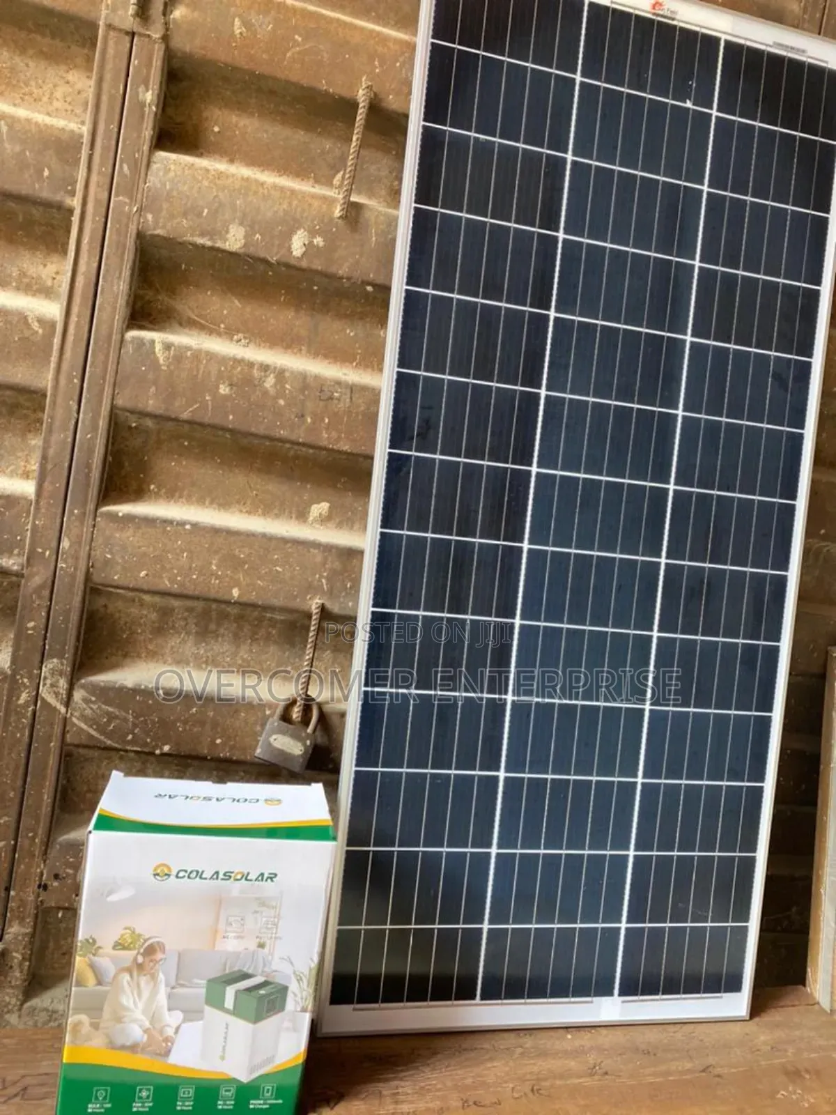 Cola Solar Generator 1kwh With Panel