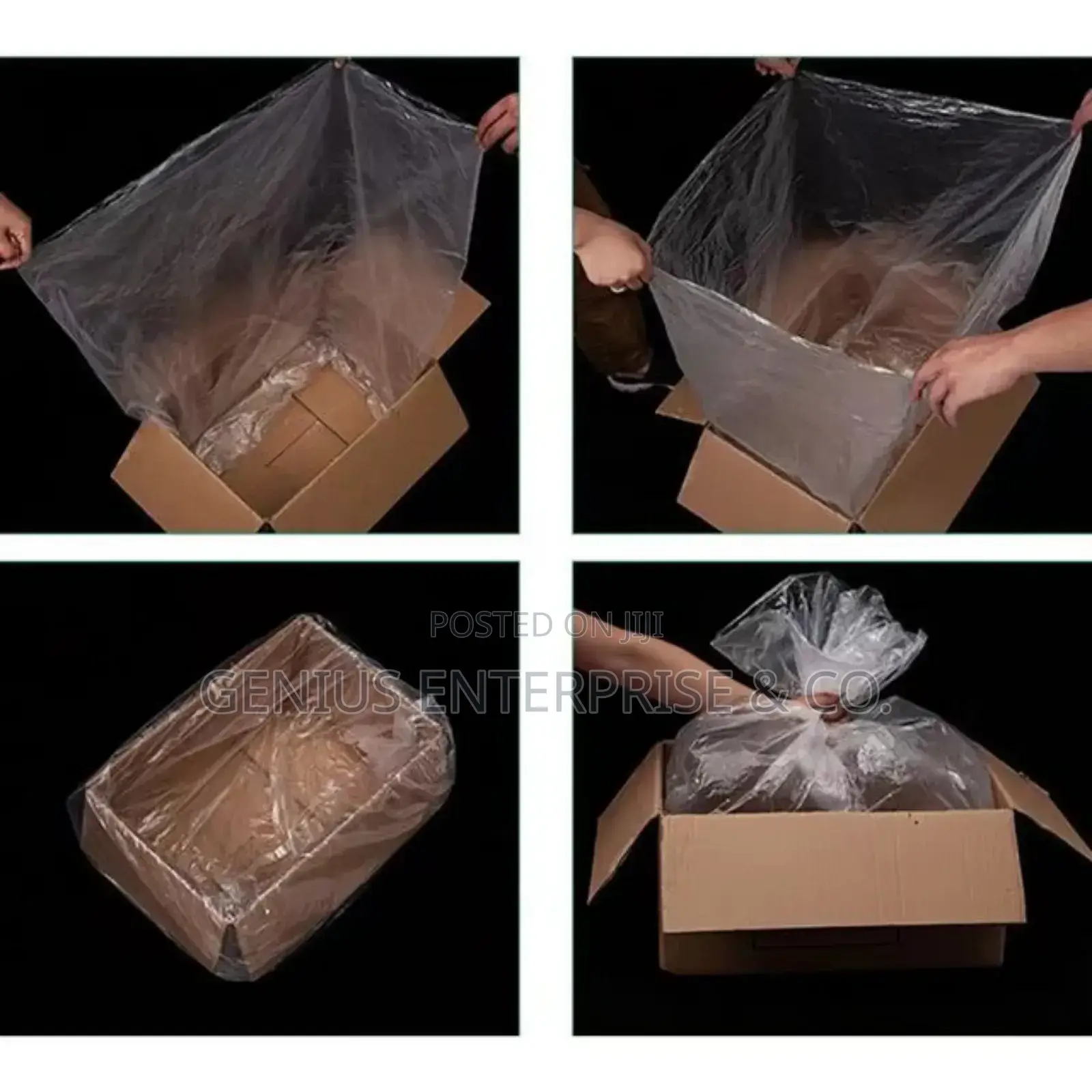 Polythene Packaging Nylon Bags for Food 25kg 50kg 24pcs