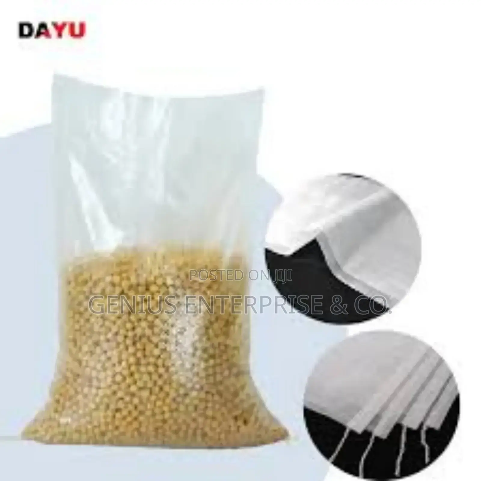 100kg 50kg Thicker Strong Transparent Plastic Nylon 24pcs