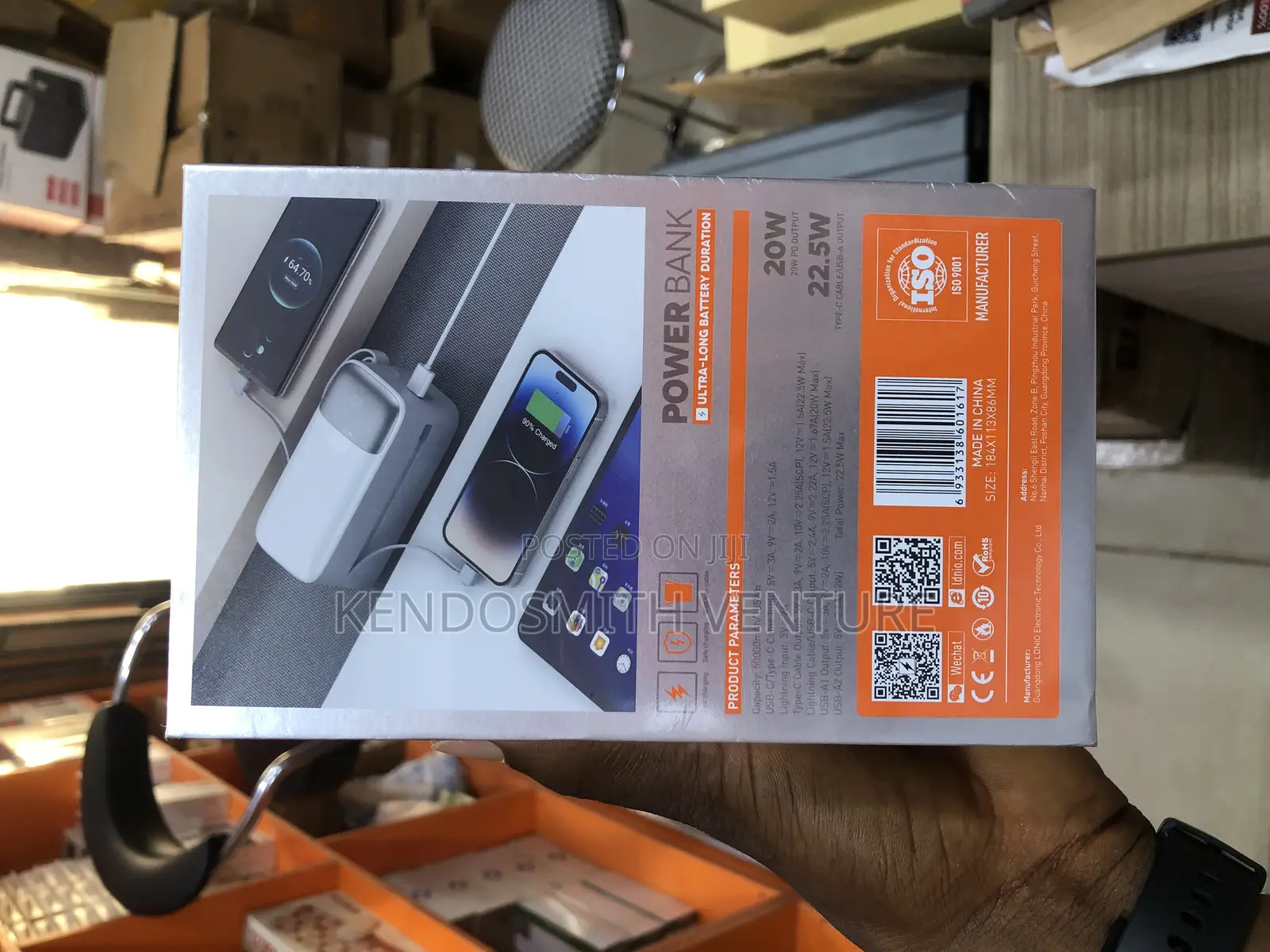 Ldnio 50000mah 22.5watts Powerbank
