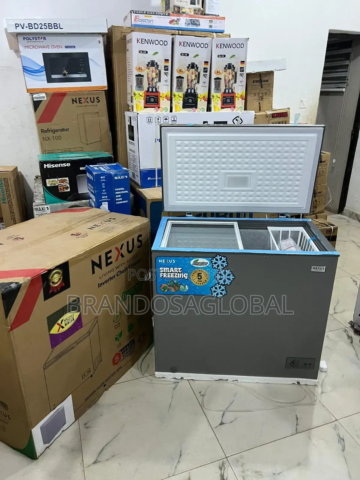Strong Build Quality Nexus Chest Freezer  205l (Nx-265gi)