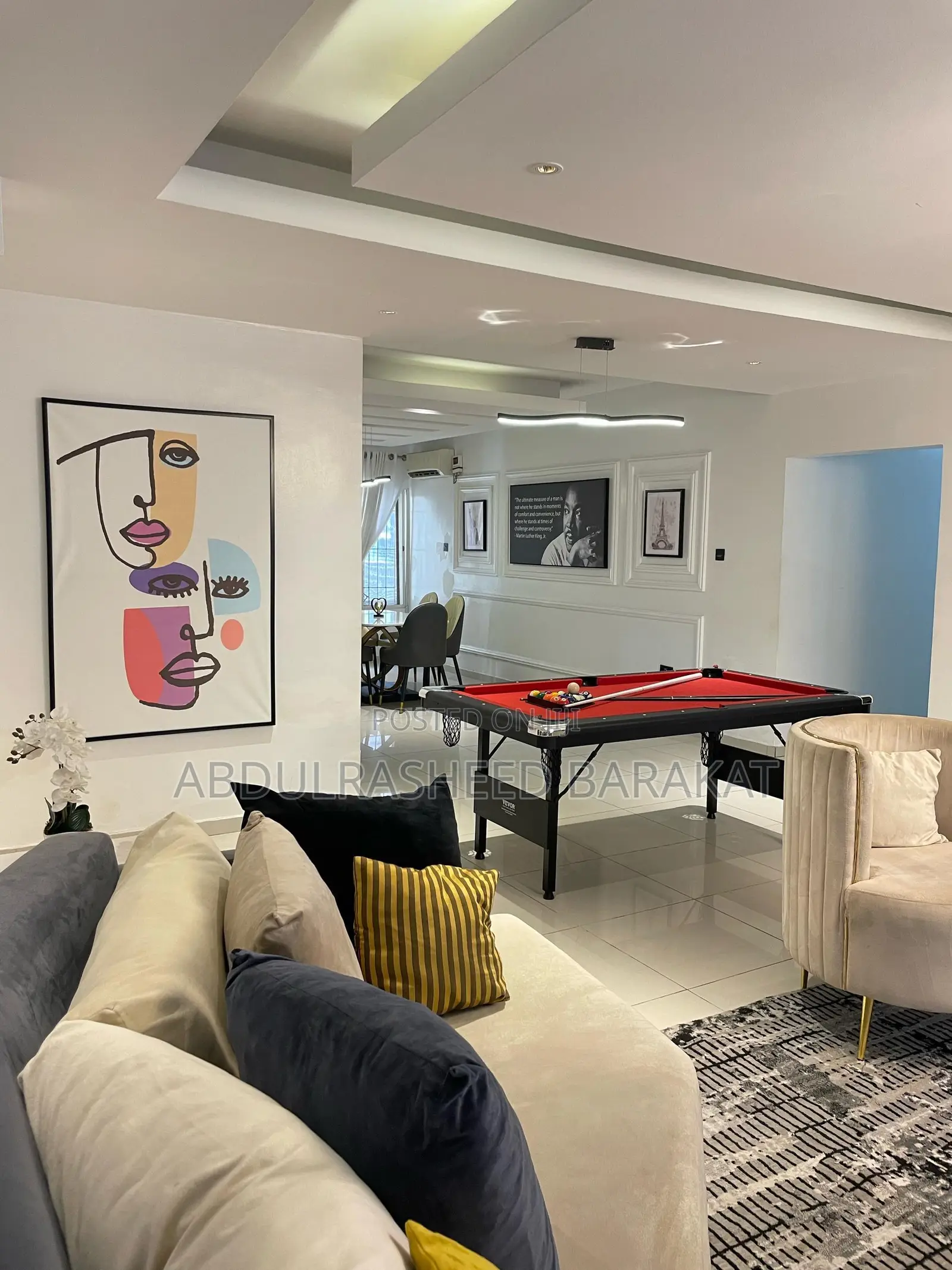 Luxury Three Bedroom Penthouse With Snooker Balcony Ps5