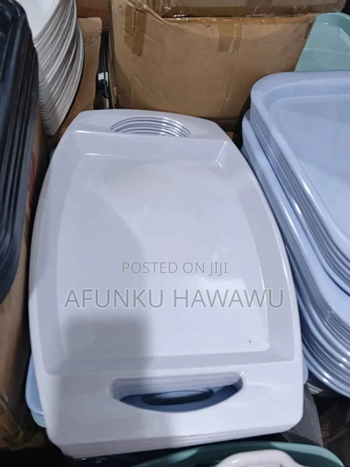 High Quality Ceramic White Tray