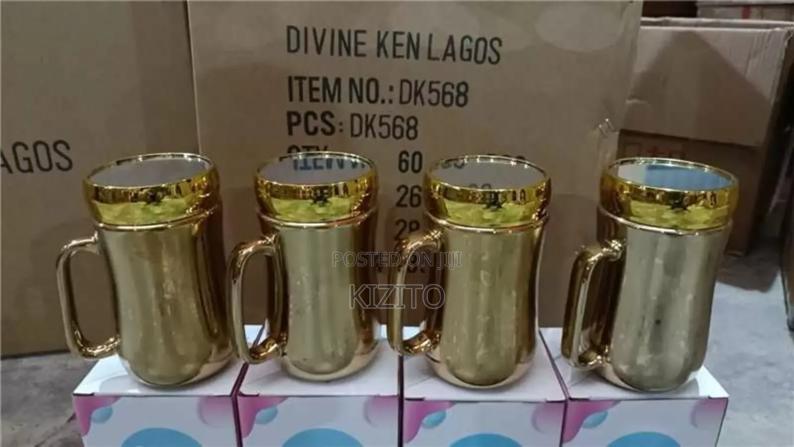 Golden Mug Cup