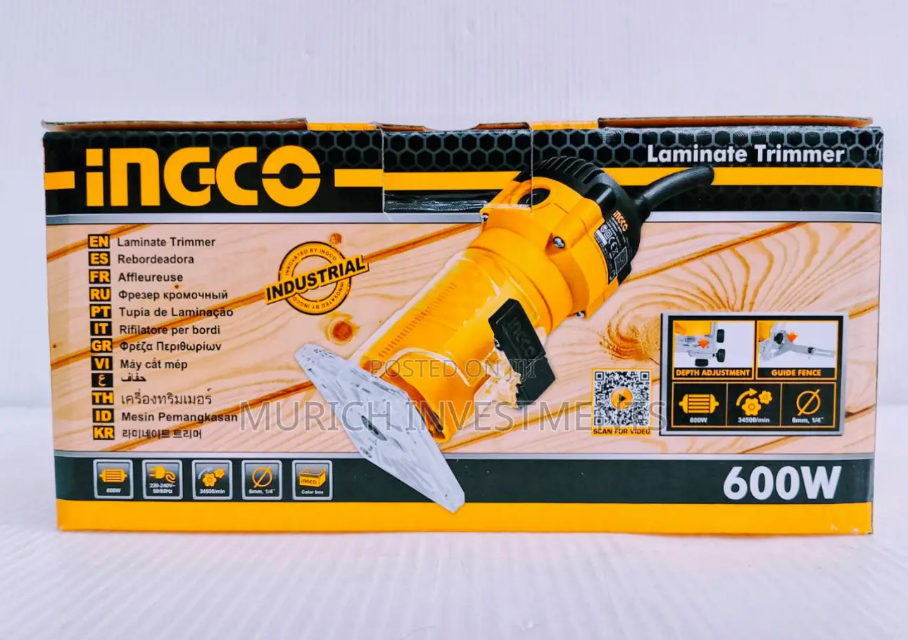 Ingco Plm6001 – Trimmer / Mini Router – 600w