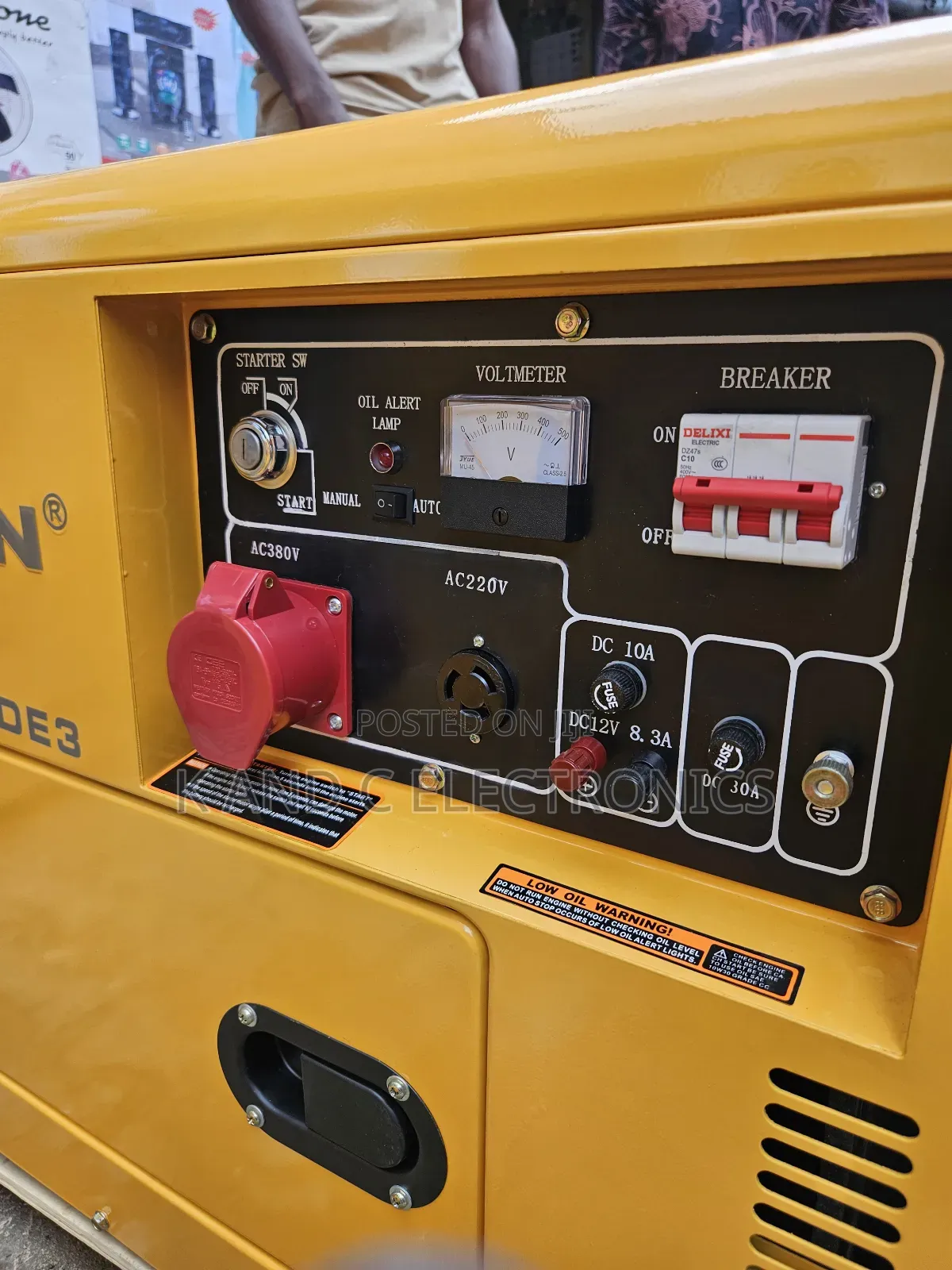 Lutina 10kva Diesel Soundproof 3face Generator