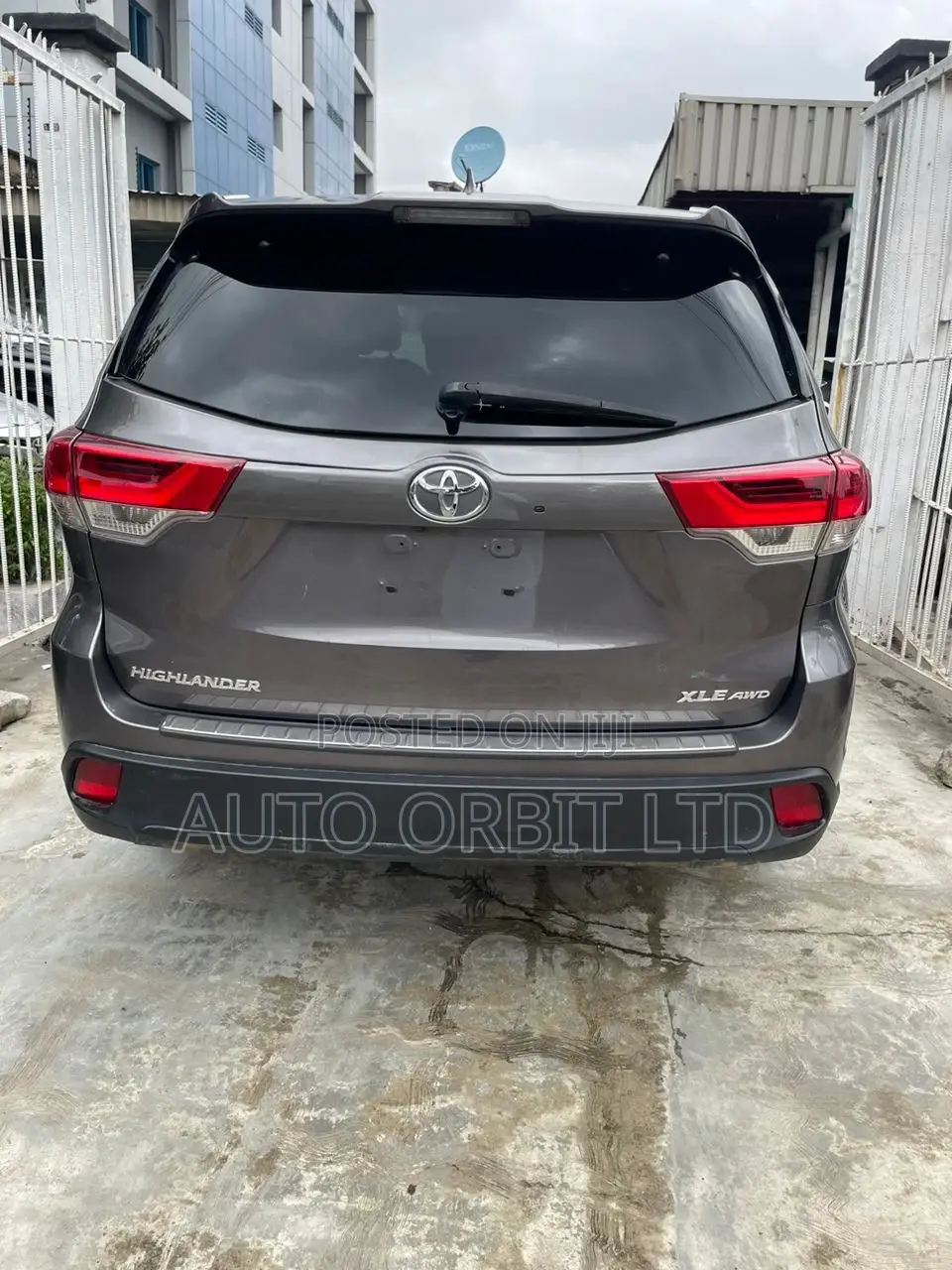 Toyota Highlander 2019 Gray