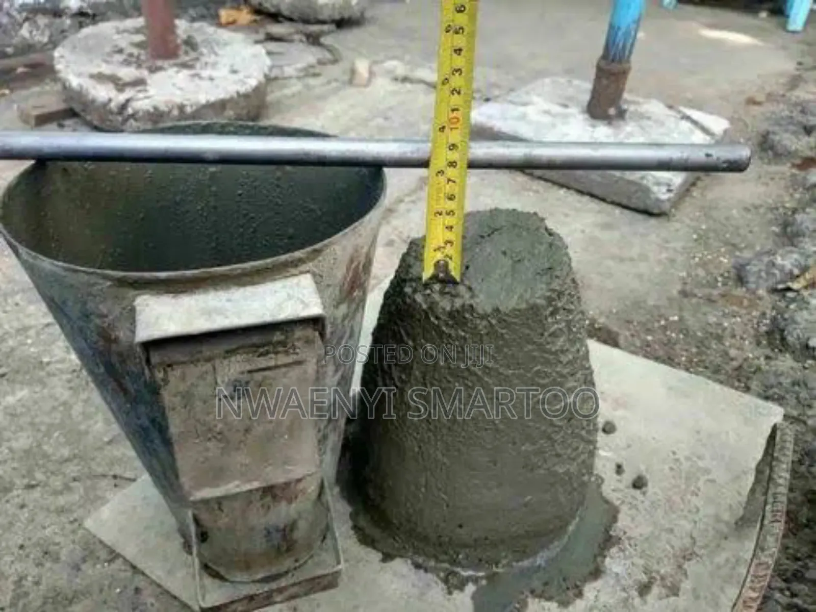 Concrete Testing Slump Cone