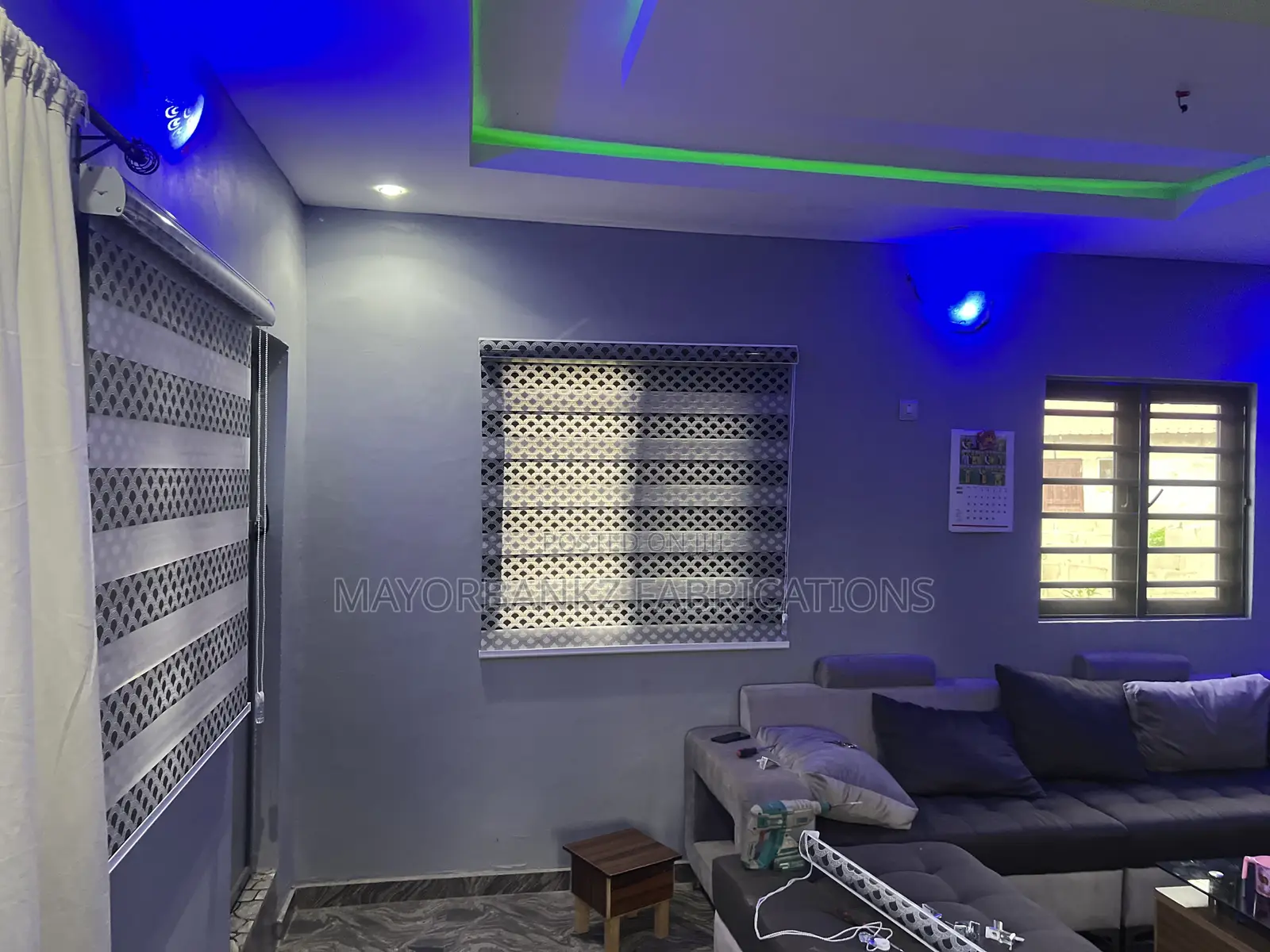 Dotted Design Day and Night Blind