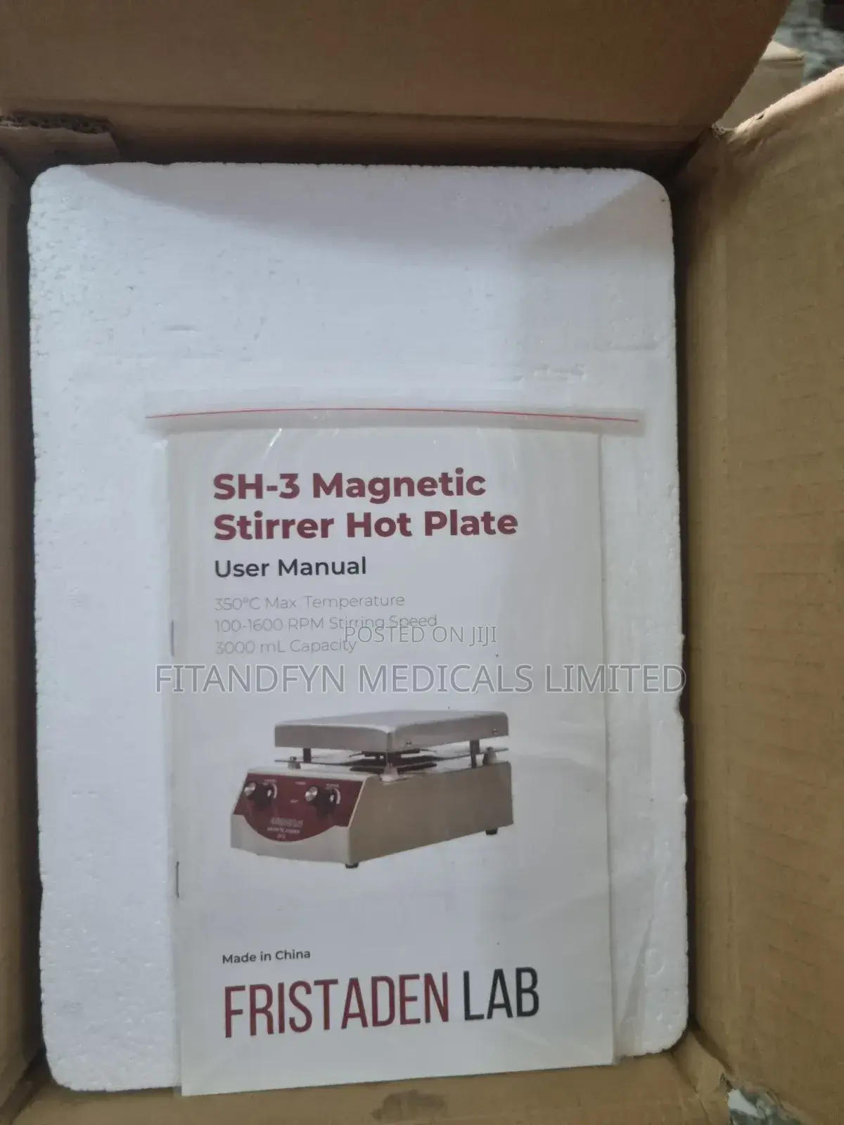 Hotplate With Stirrer Fristaden Lab