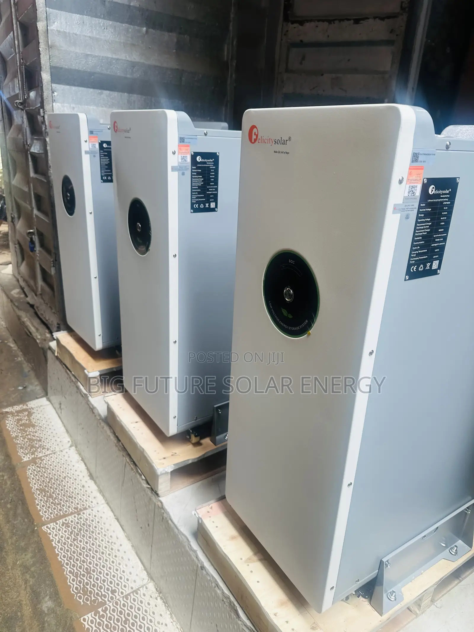 15kwh Felicity Lithium Battery 51.2v