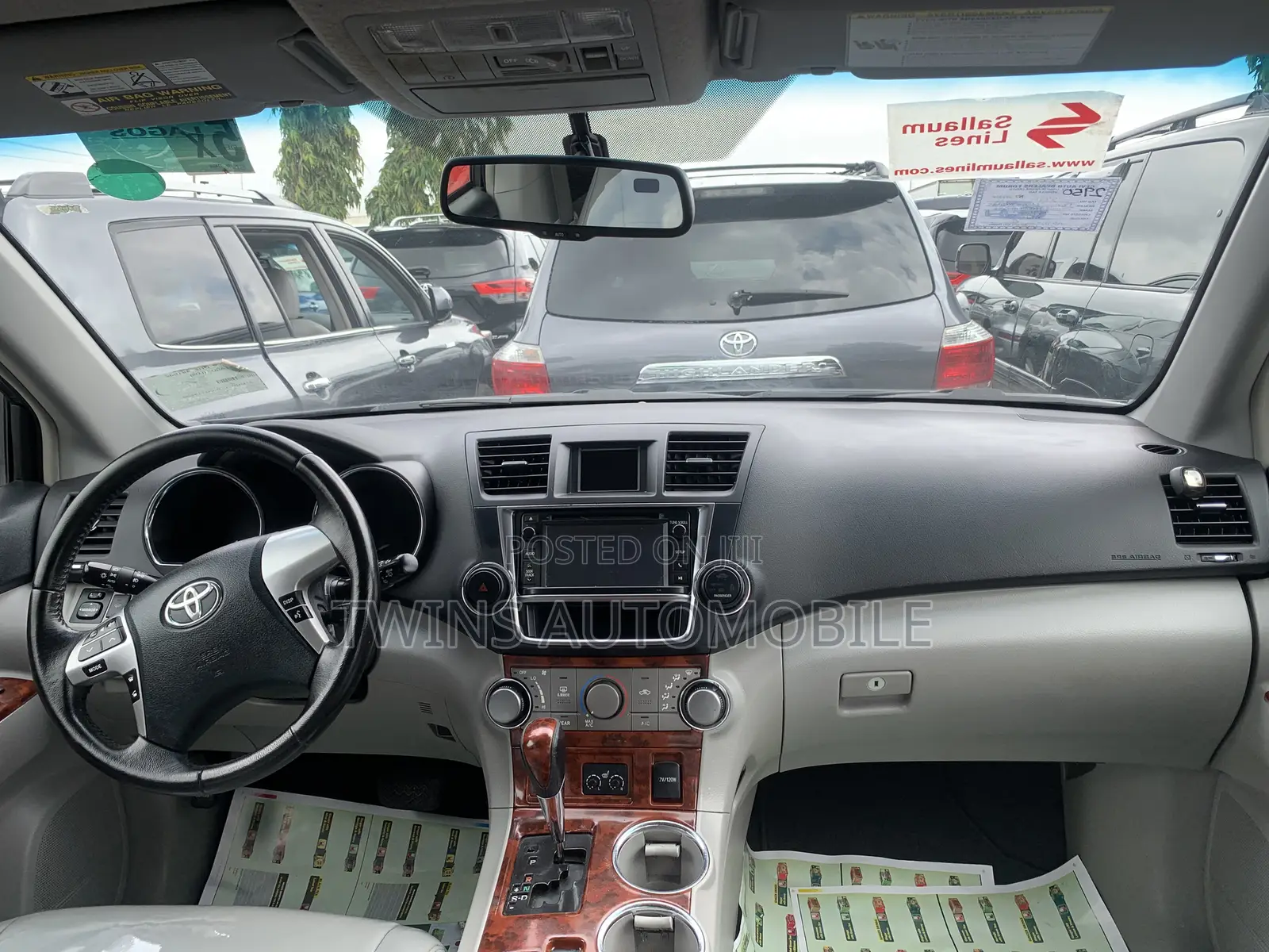 Toyota Highlander Limited 3.5l 4WD 2013 Gray