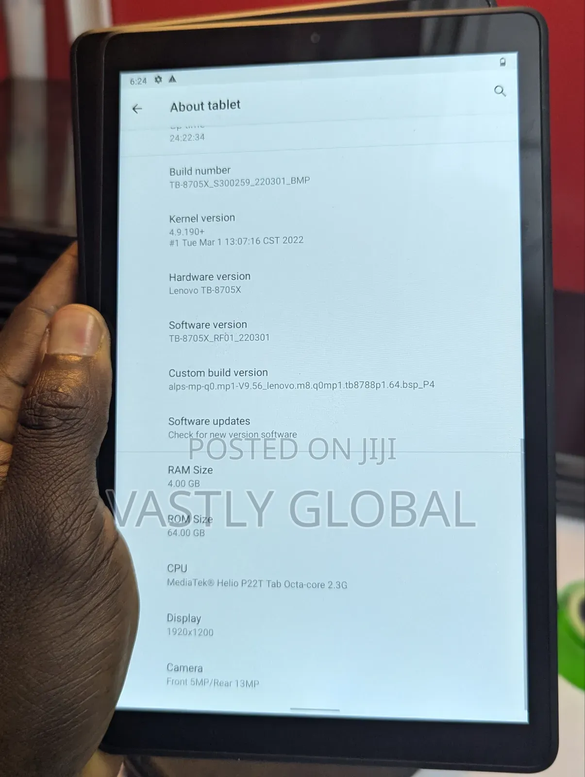 Lenovo Tab M8 (FHD) 64 GB Silver