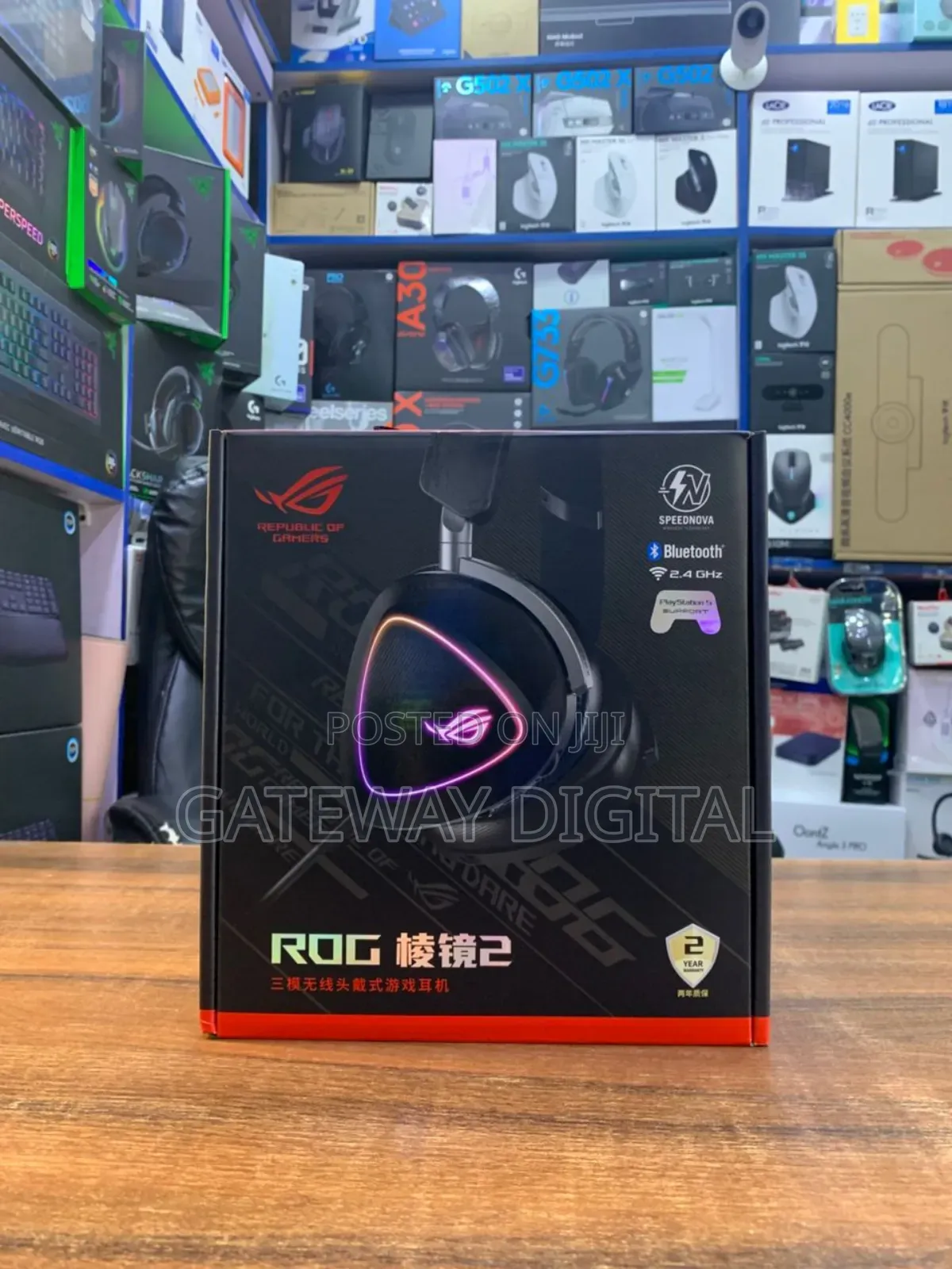 Asus Rog Delta Ii Wireless Gaming Headset Bt, Rog Speednova