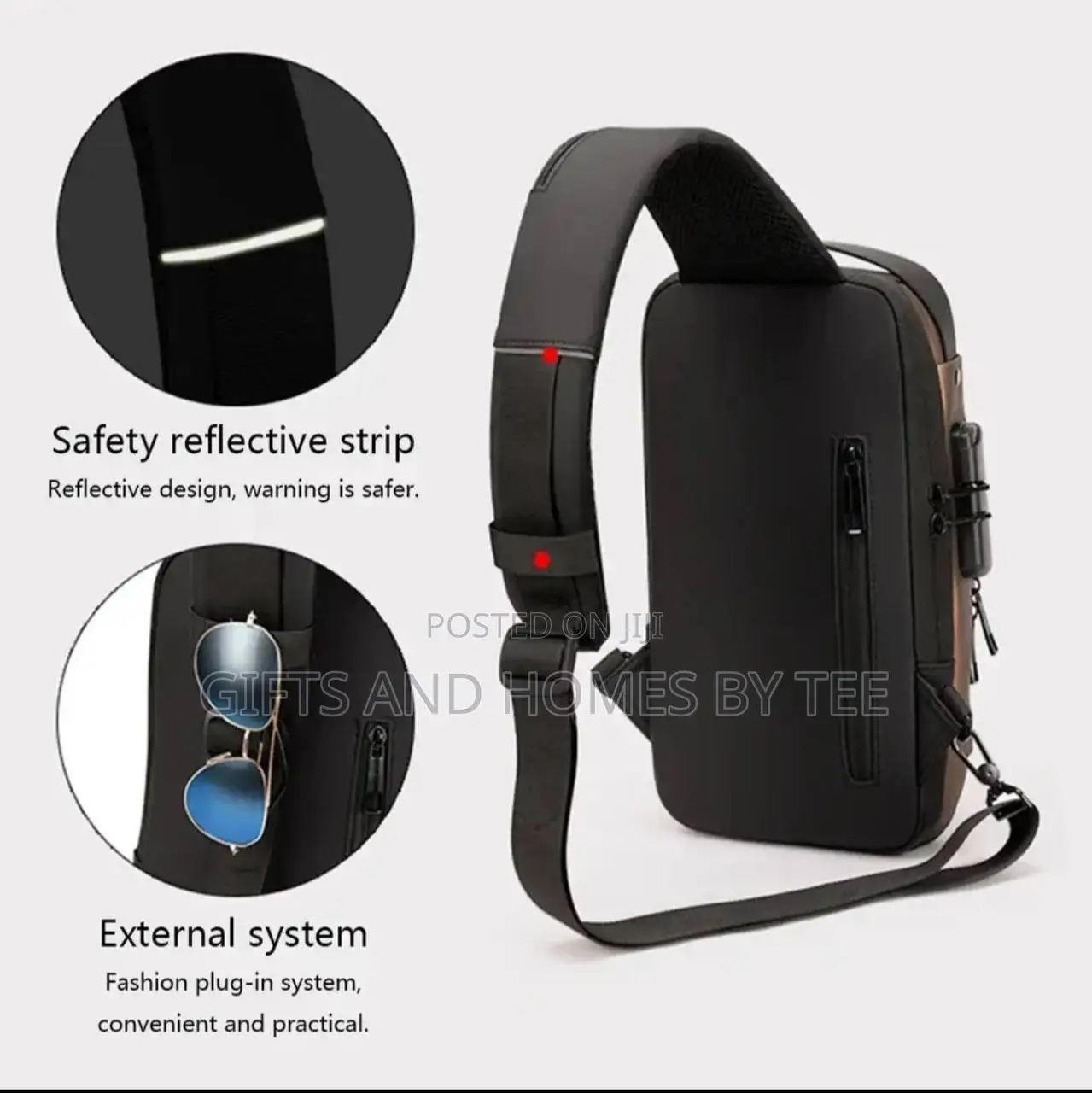 Unisex Crossbody Bag