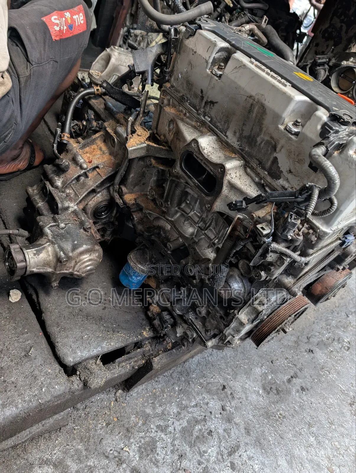 2010-2013 Honda Cr-v 2.4l Engine 4wd Gearbox Direct Japan