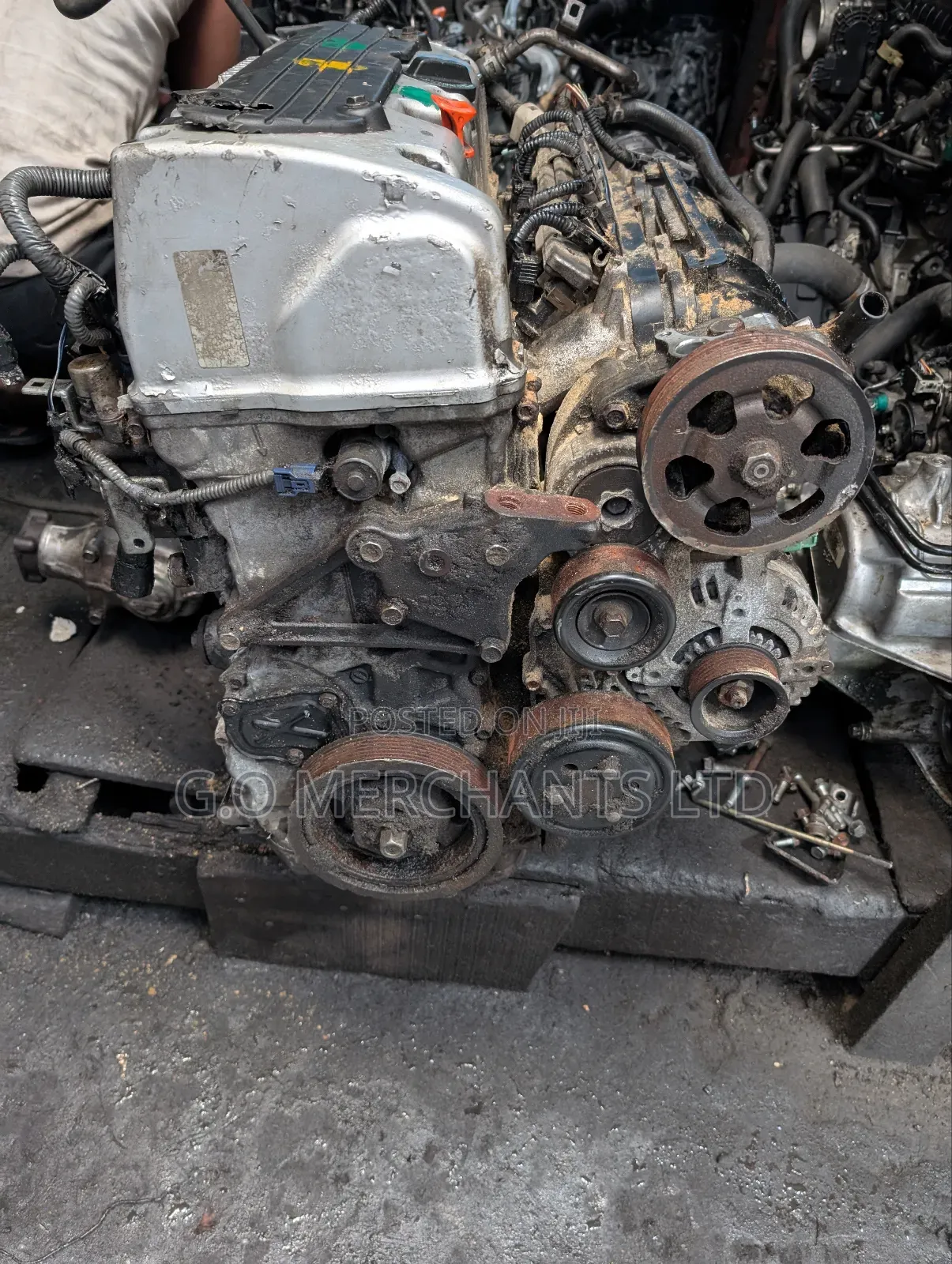 2010-2013 Honda Cr-v 2.4l Engine 4wd Gearbox Direct Japan