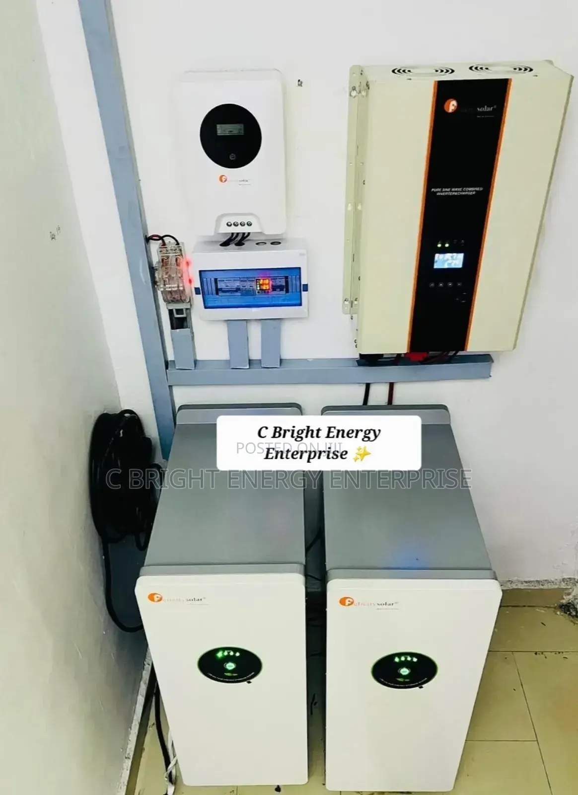 10kva/30kwh-lithium Felicity System Installed By C Bright