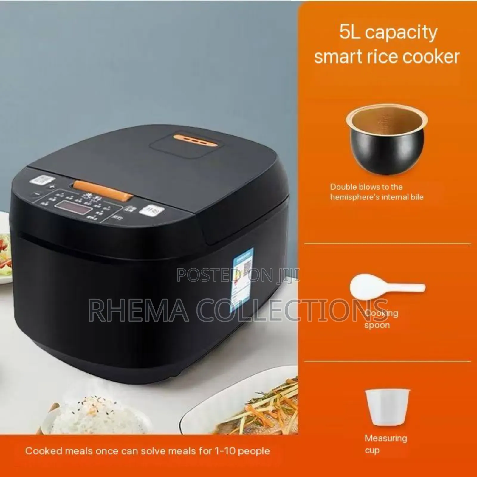 5l Silver Crest Multifunctional Electric Rice Cooker
