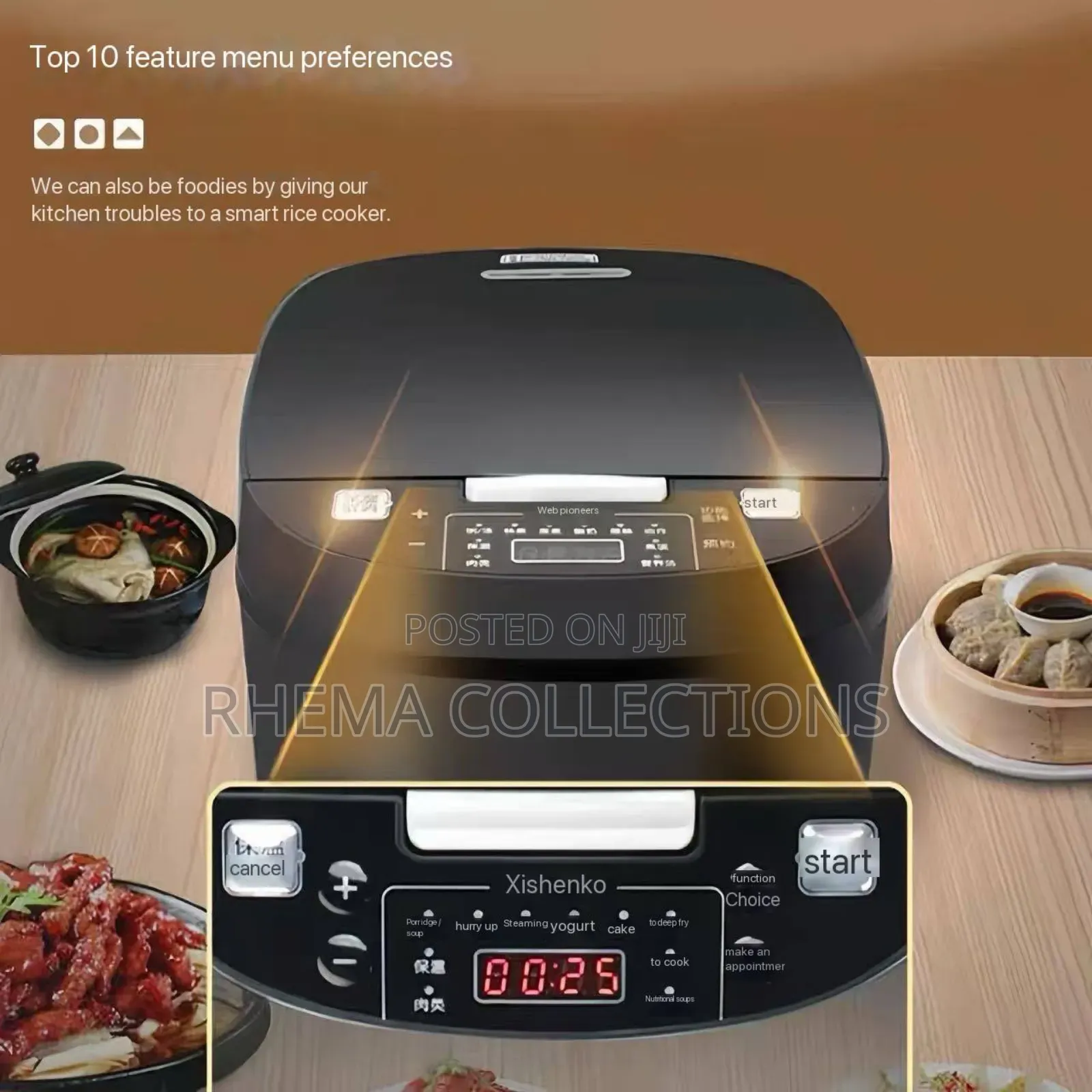 5l Silver Crest Multifunctional Electric Rice Cooker