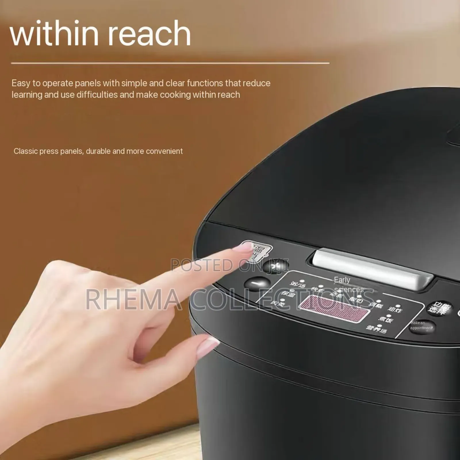 5l Silver Crest Multifunctional Electric Rice Cooker
