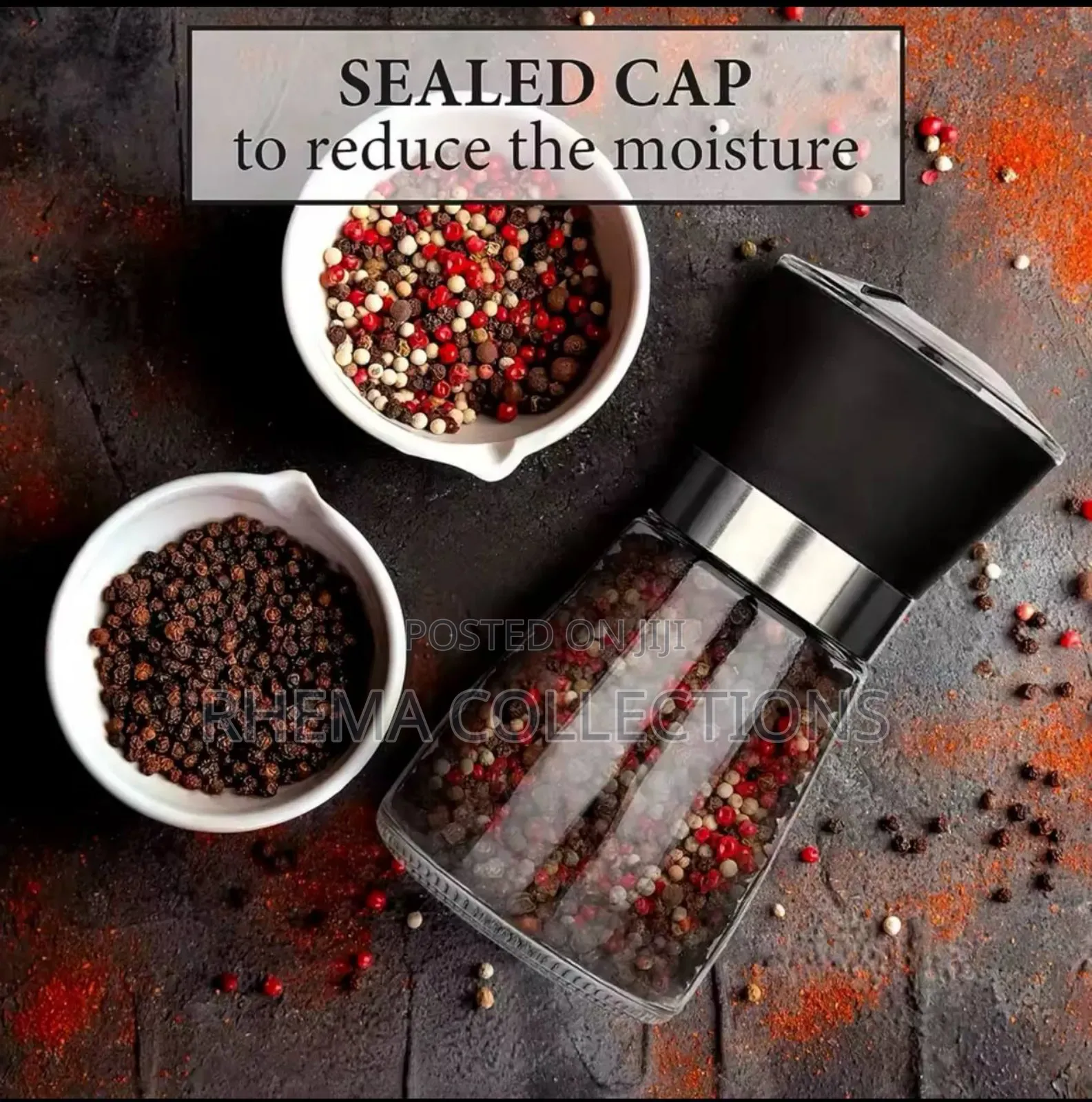 Kitchen Seasoning/Spice Manual Grinder and Mixer Bottle