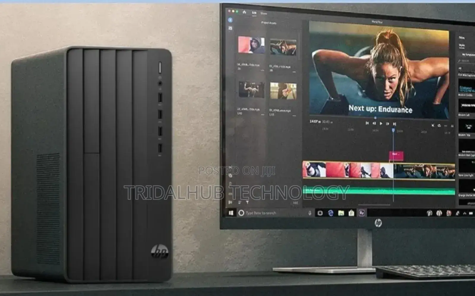 New Desktop Computer HP 290 G9 8GB Intel Core I7 SSD 512GB