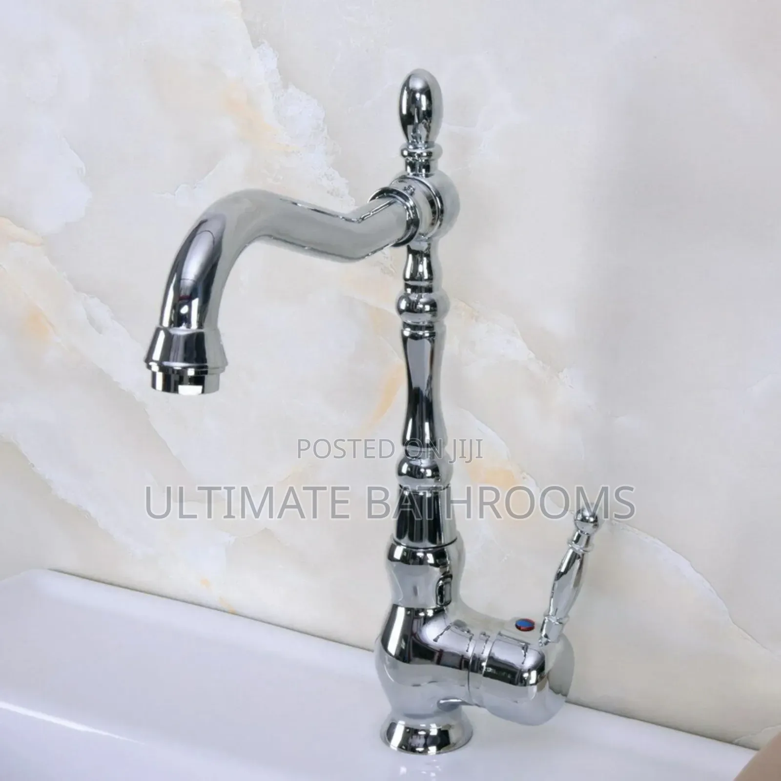 360° Rotatable Hot and Cold Basin Mixer Tap