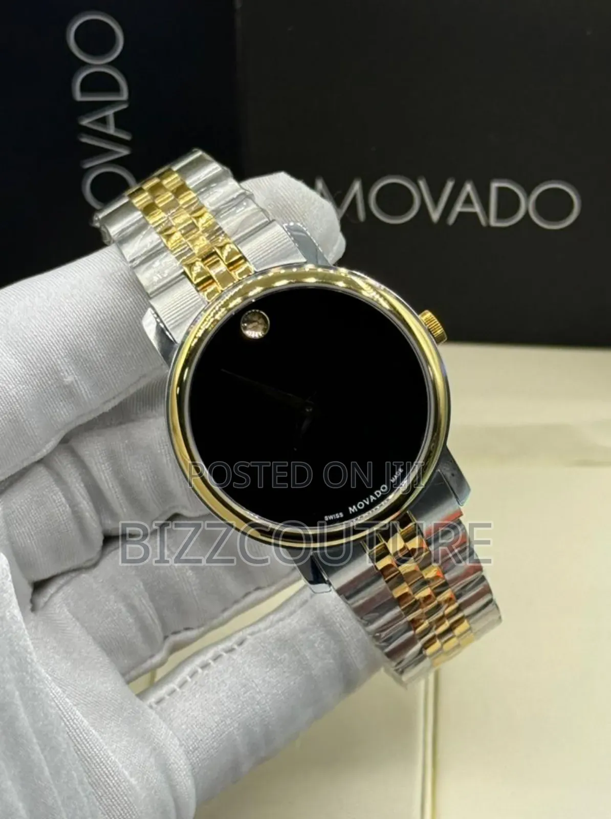 Original Movado Two-Tone Stainless Steel Watch