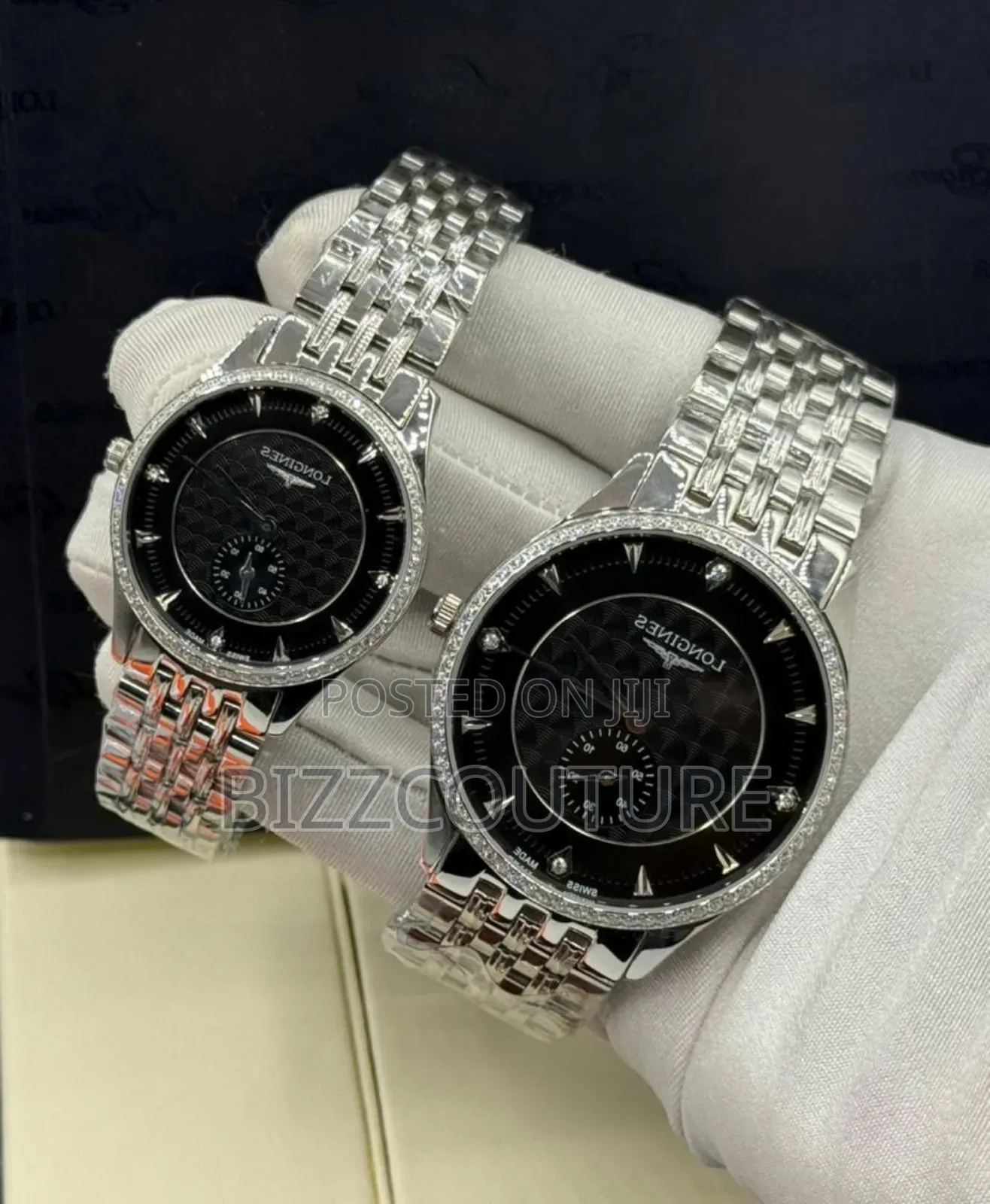 Original Longines Silver Stainless Steel Watch in Store