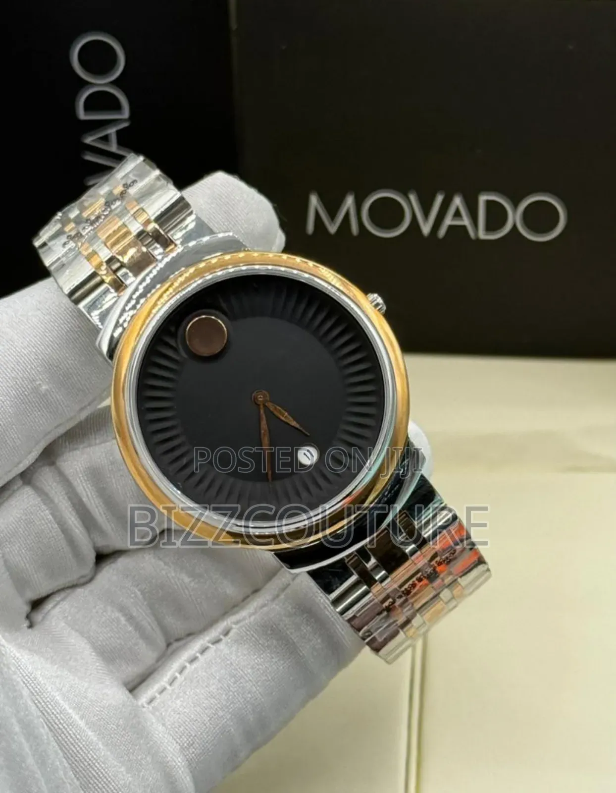Original Movado Two-Tone Stainless Steel Watch in Store