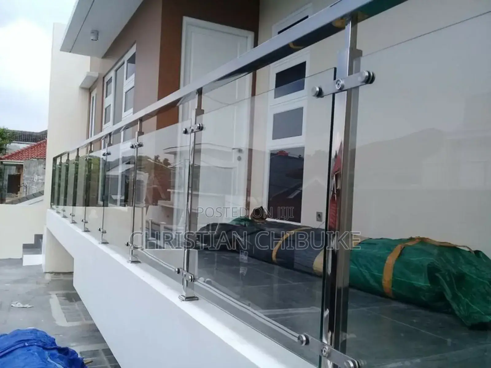 Stainless Handrail Glass