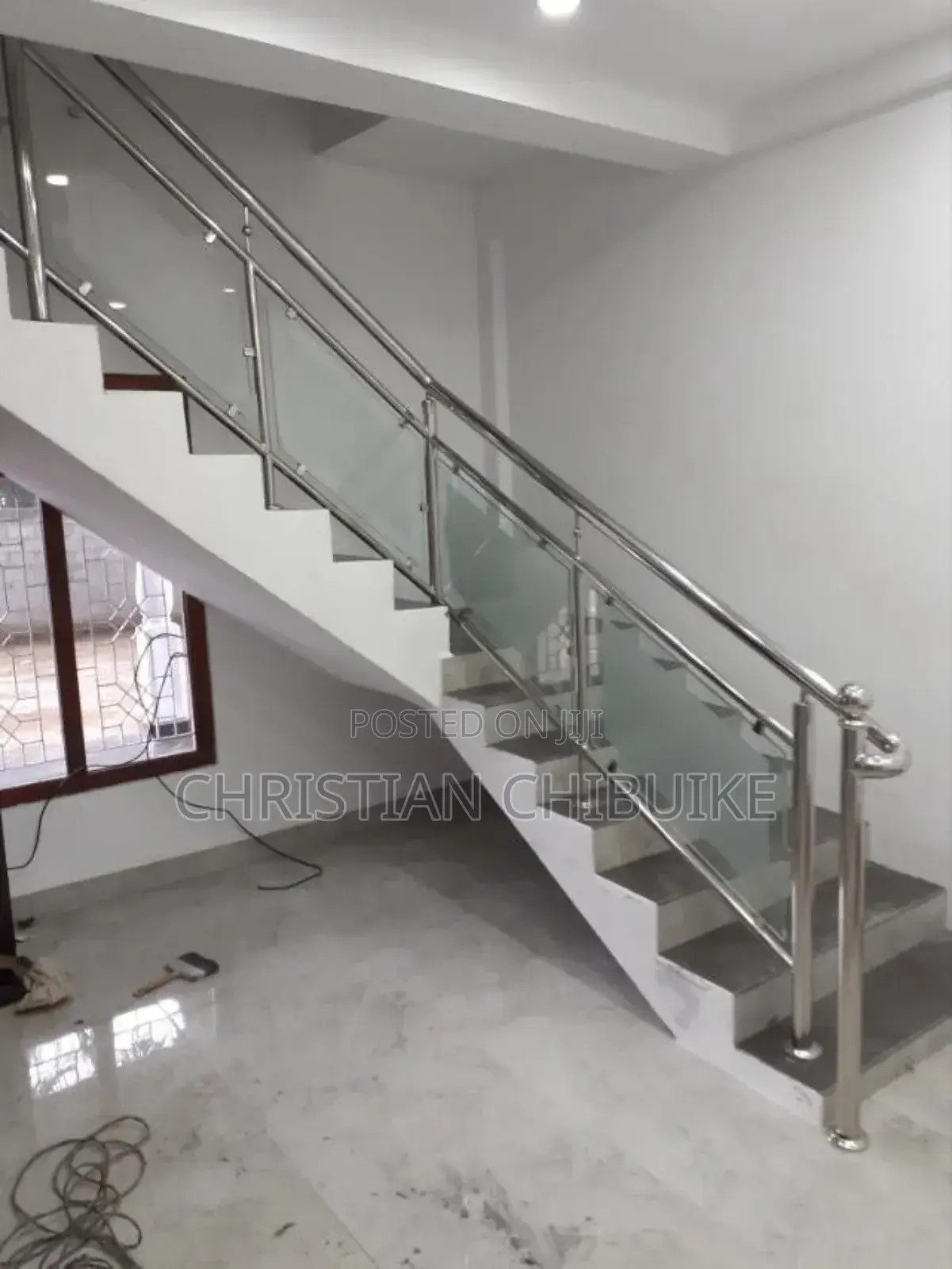 Stainless Handrail Glass