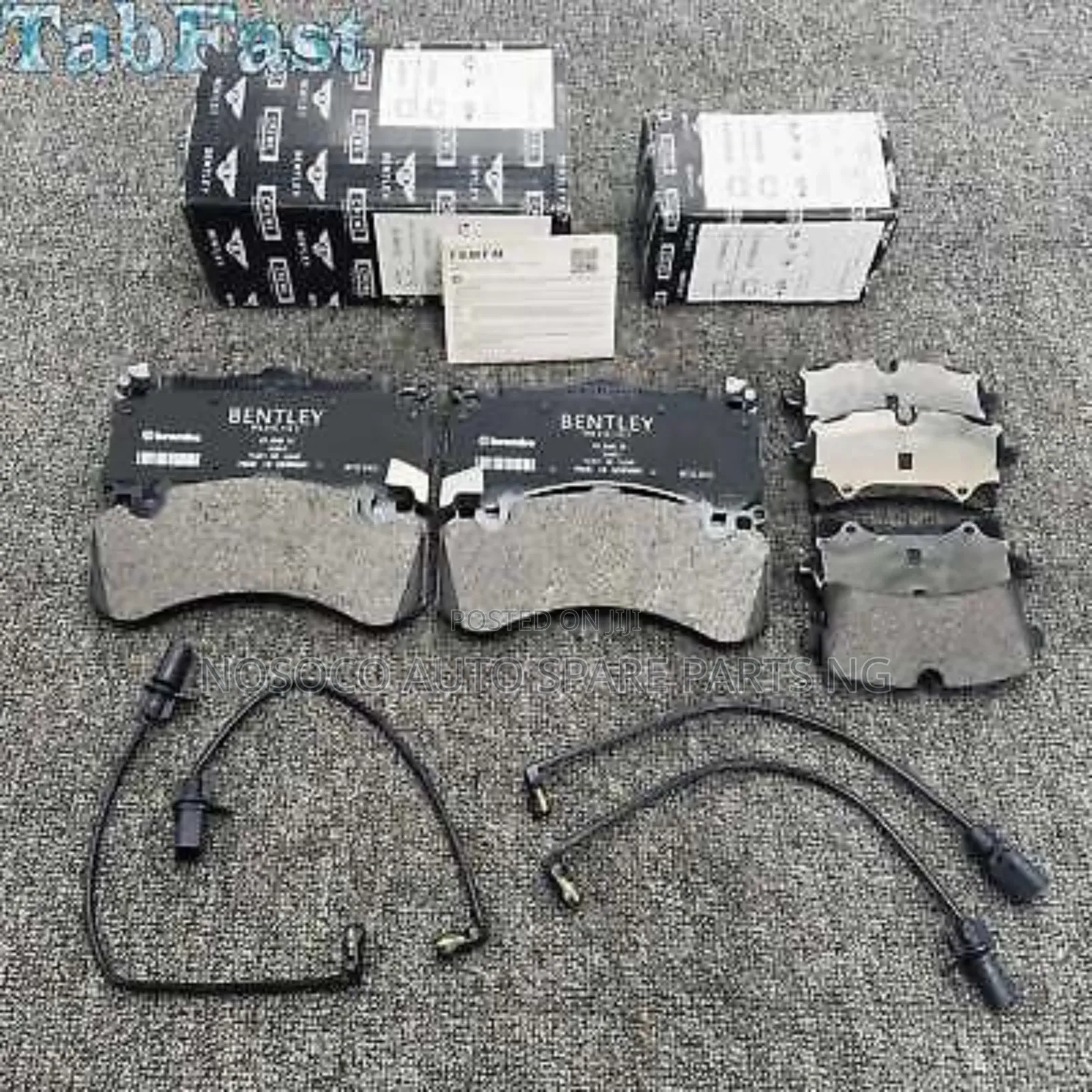 Front And Back Brake Pad Bentley Continental 2013
