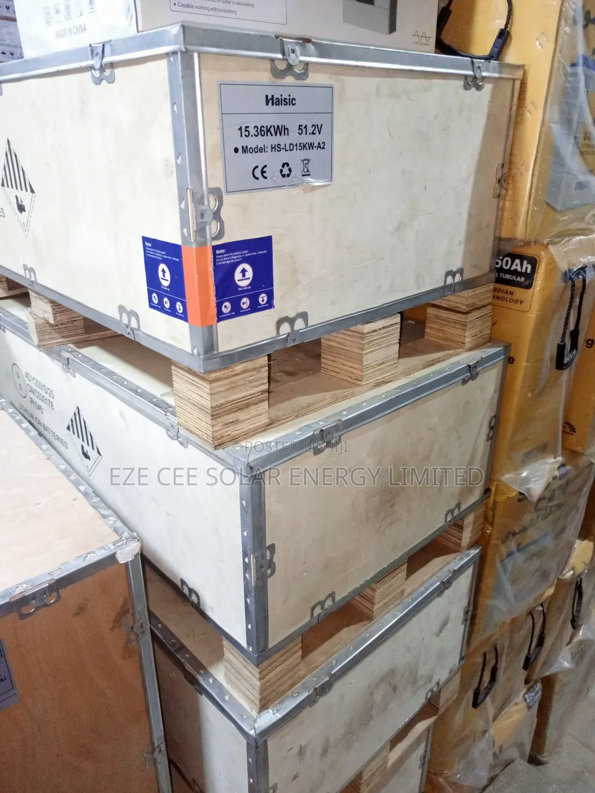 15.36kwh 51.2v Haisic Lithium Battery