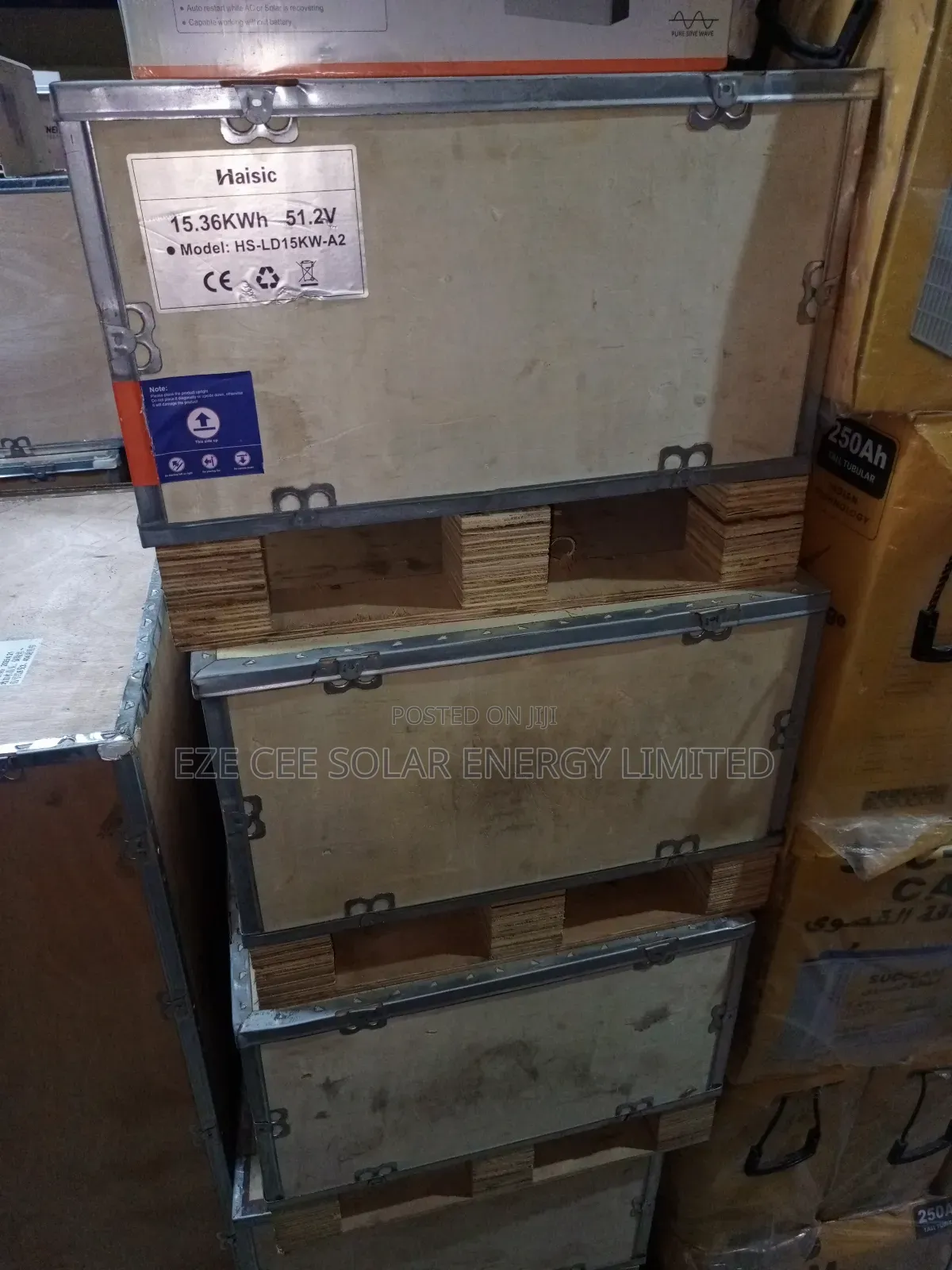 15.36kwh 51.2v Haisic Lithium Battery