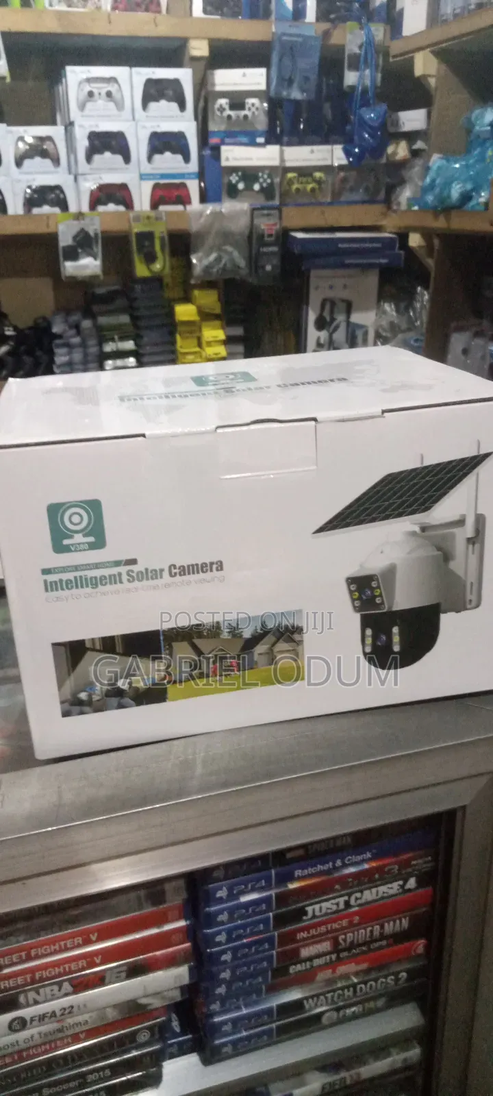 Solar CCTV Camera, App Ubox, V380pro